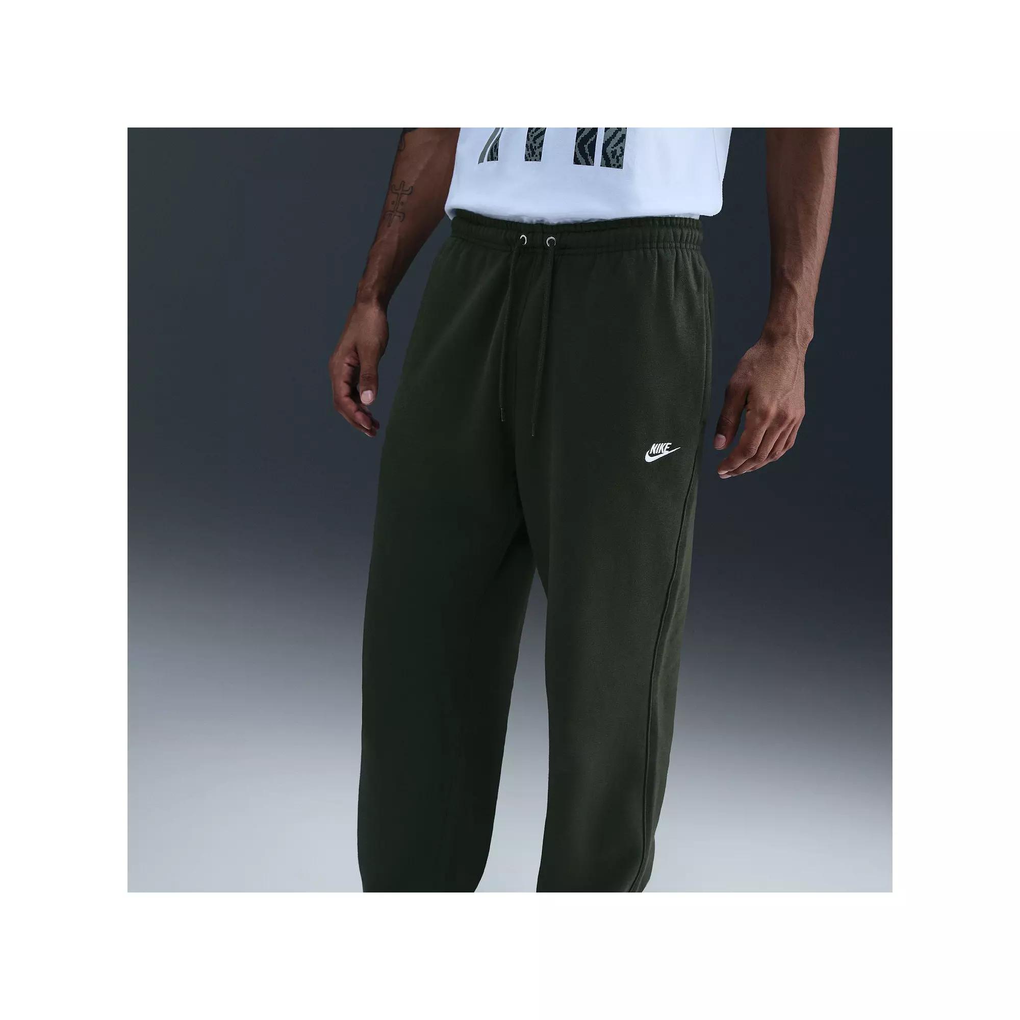 Big & Tall Nike Open-Hem Fleece Pants, Men's,  Product Image