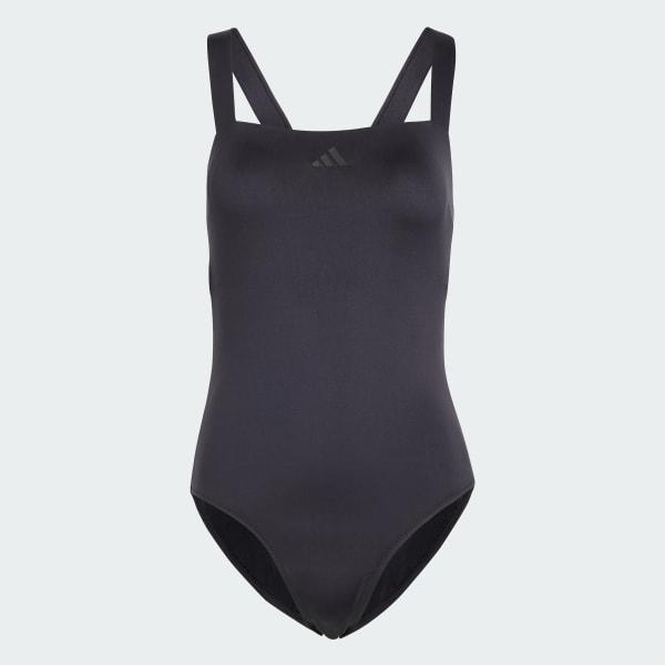 adidas Iconisea Padded Premium X-Back Swimsuit Black 18 Womens Product Image