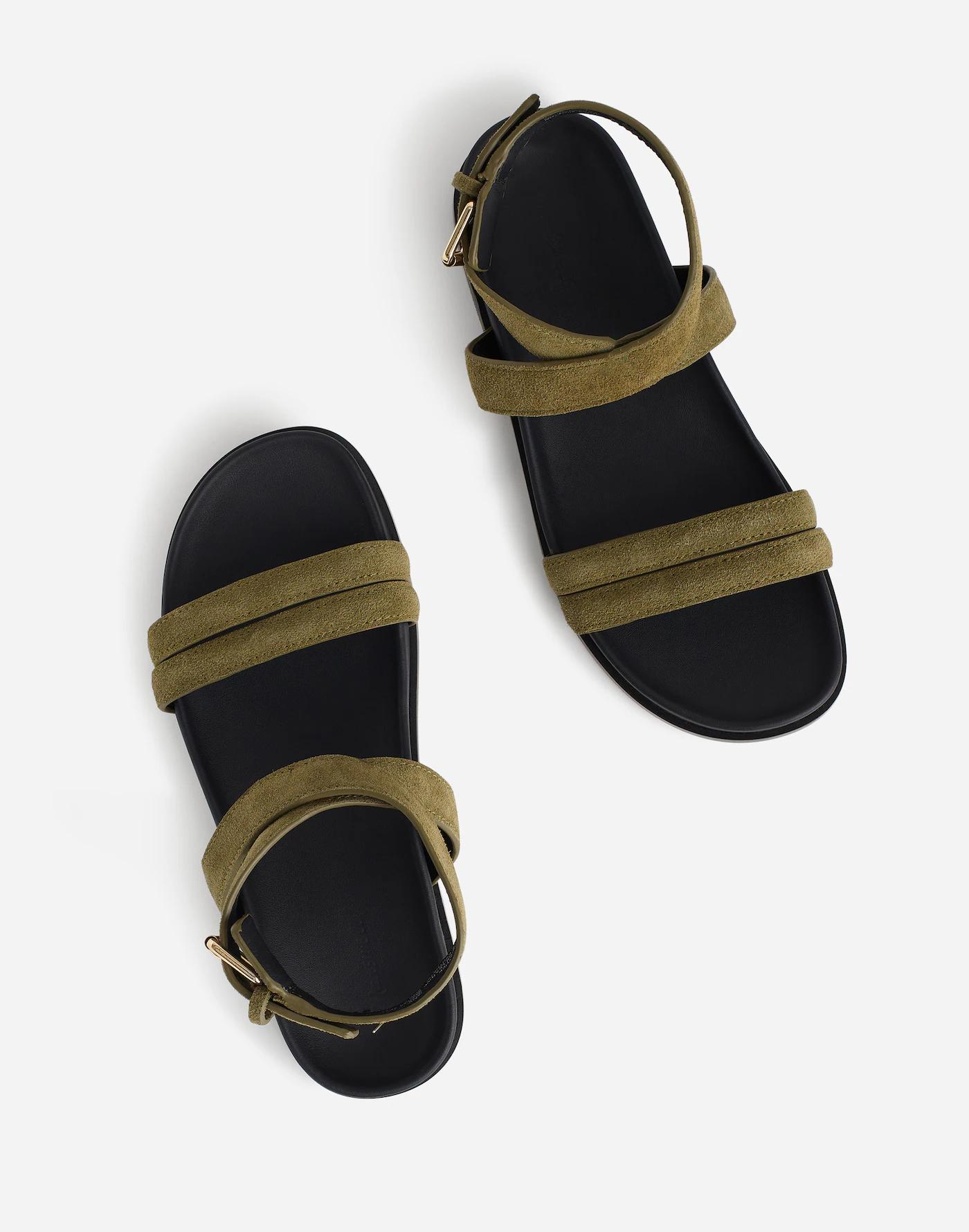 The Caro Ankle-Wrap Sandals Product Image