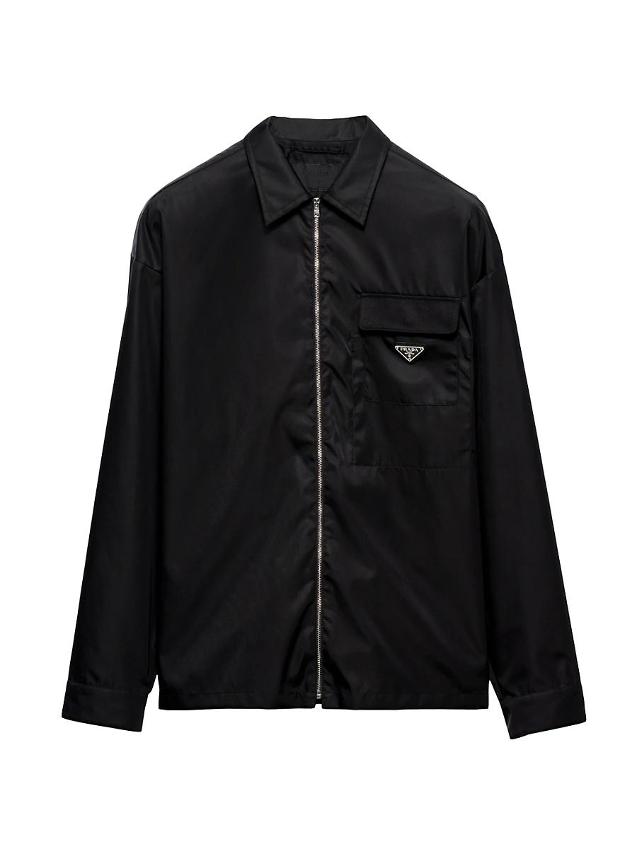 Mens Re-Nylon Zip Shirt Product Image
