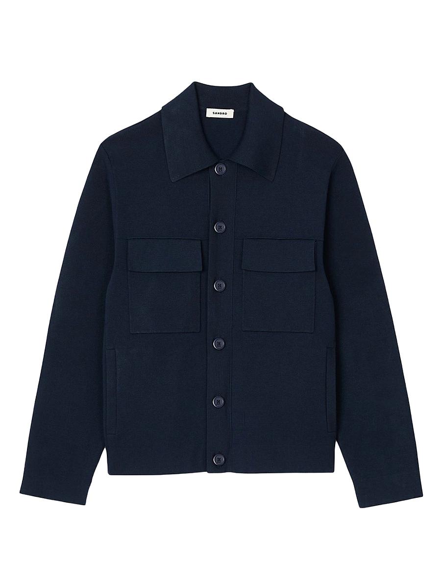 Mens Knit Jacket Product Image