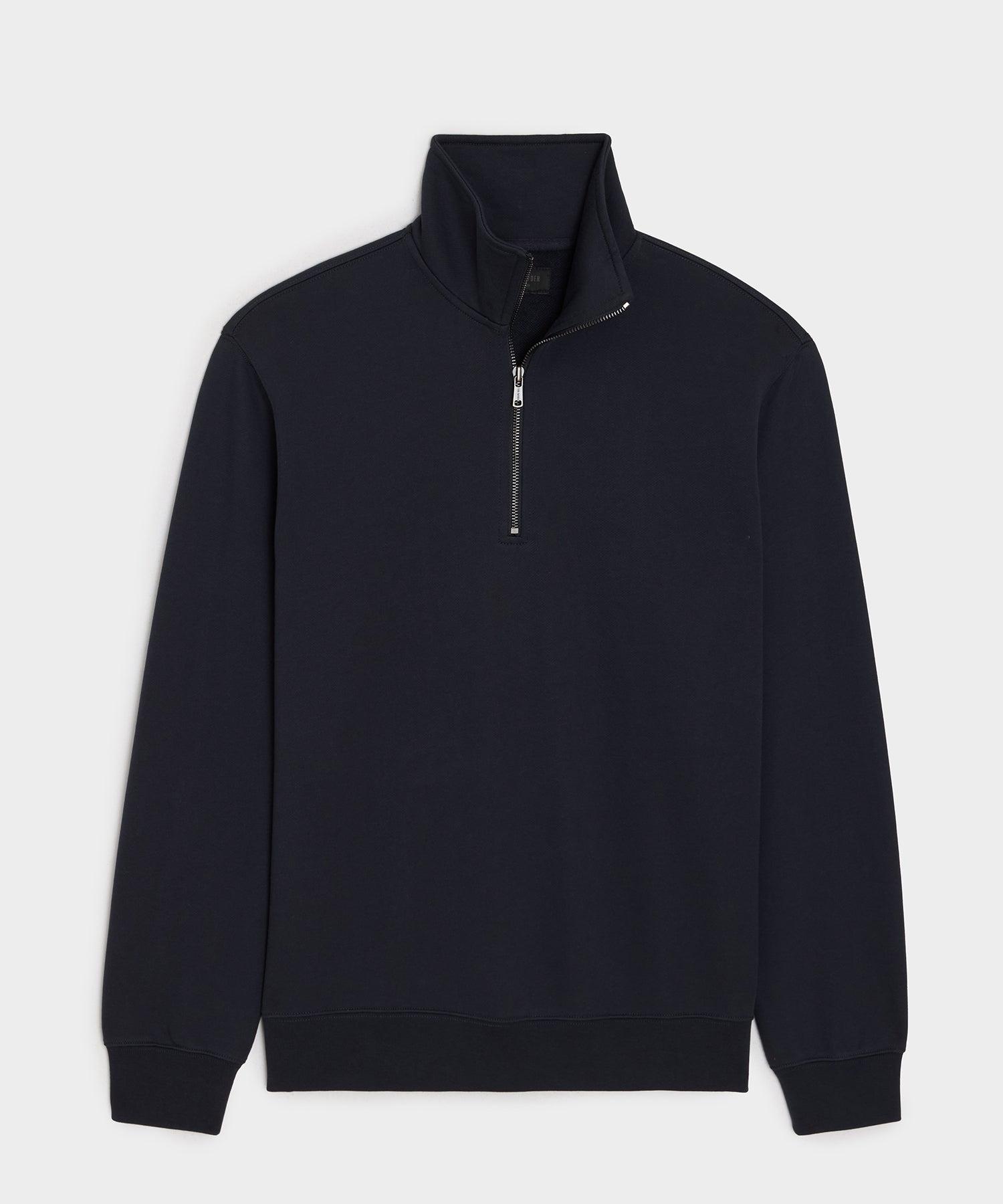 Portuguese Terry Quarter-Zip Sweatshirt Product Image