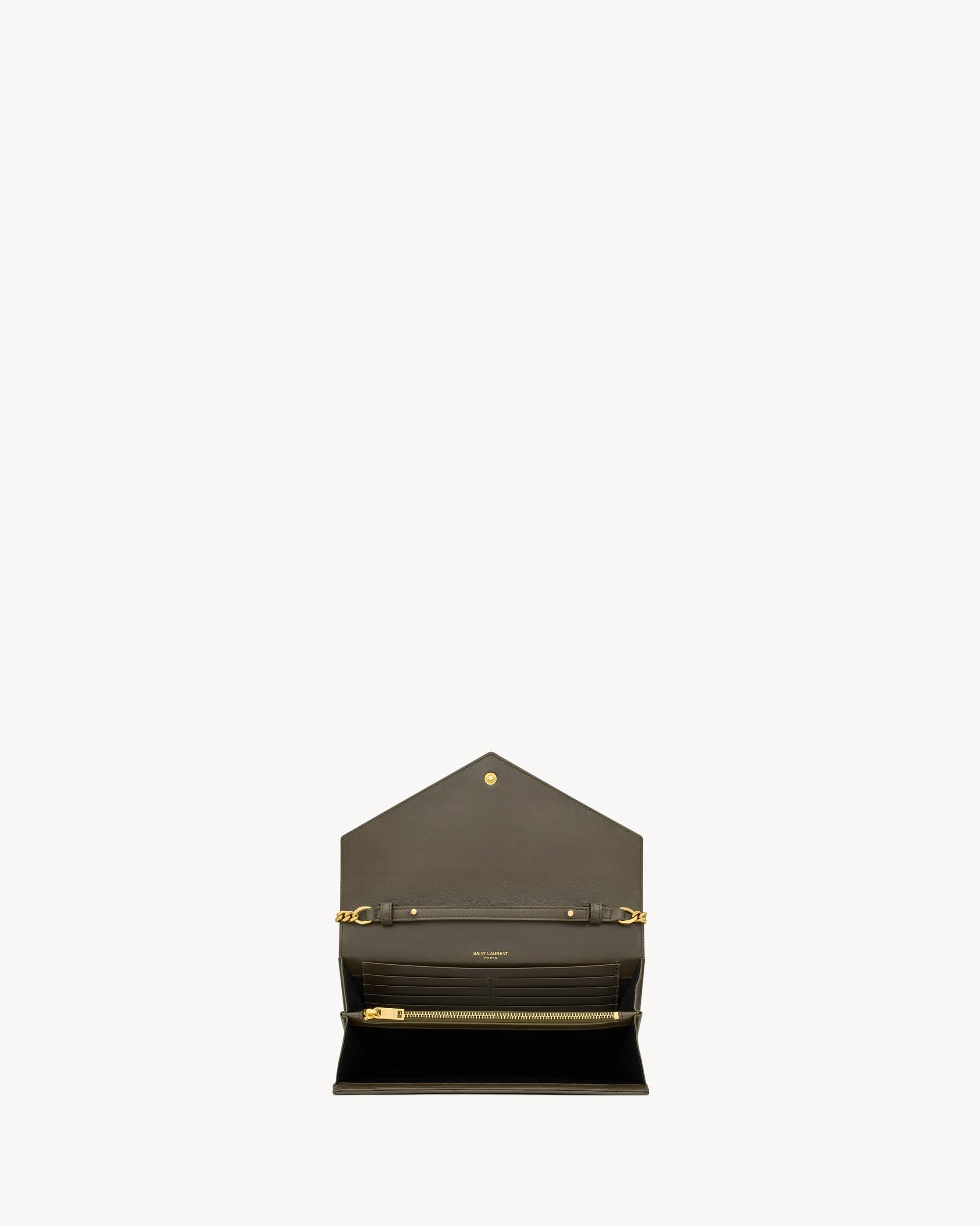 CASSANDRE CHAIN WALLET IN LAMBSKIN Product Image