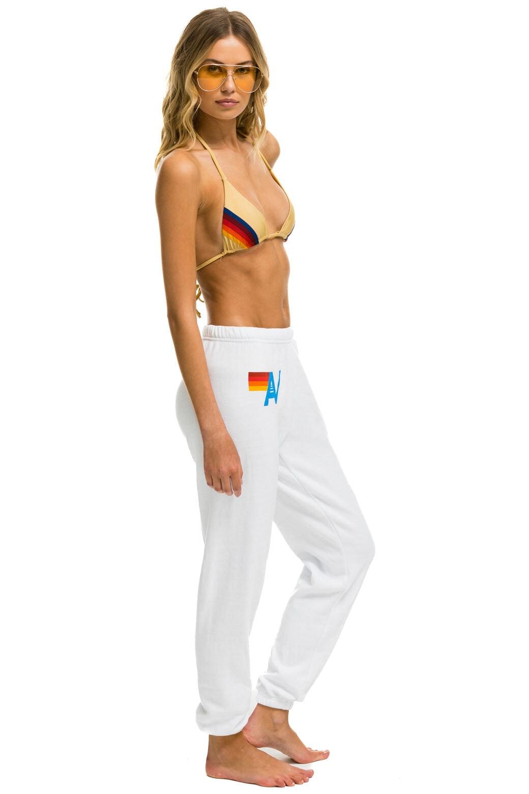 LOGO SWEATPANTS - WHITE Female Product Image