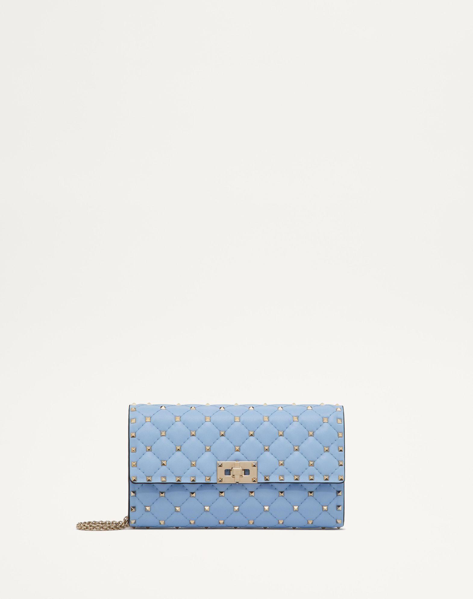 Rockstud Spike Nappa Leather Crossbody Clutch Bag Product Image