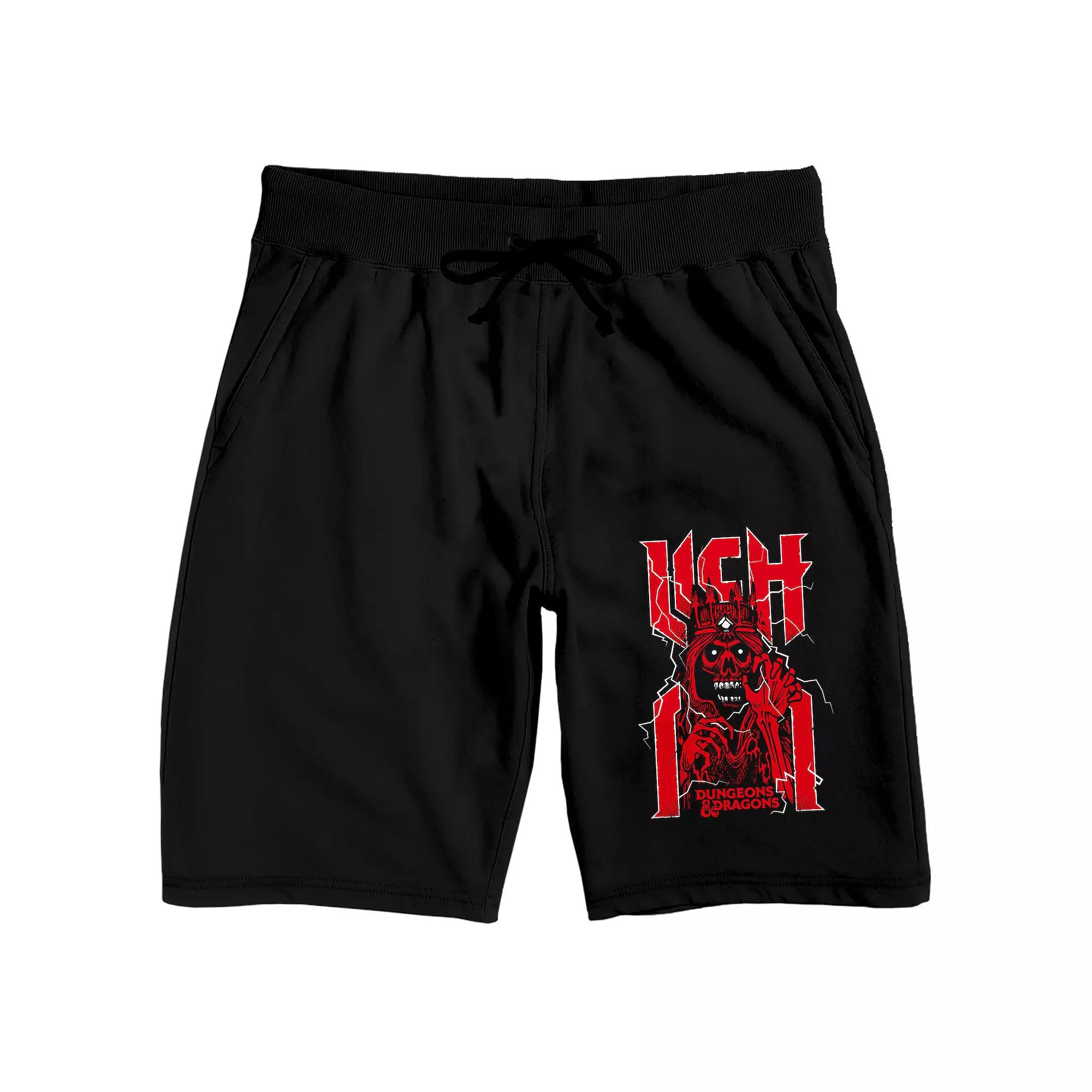 Men's Dungeons & Dragons Red Lich 9" Pajama Shorts,  Product Image