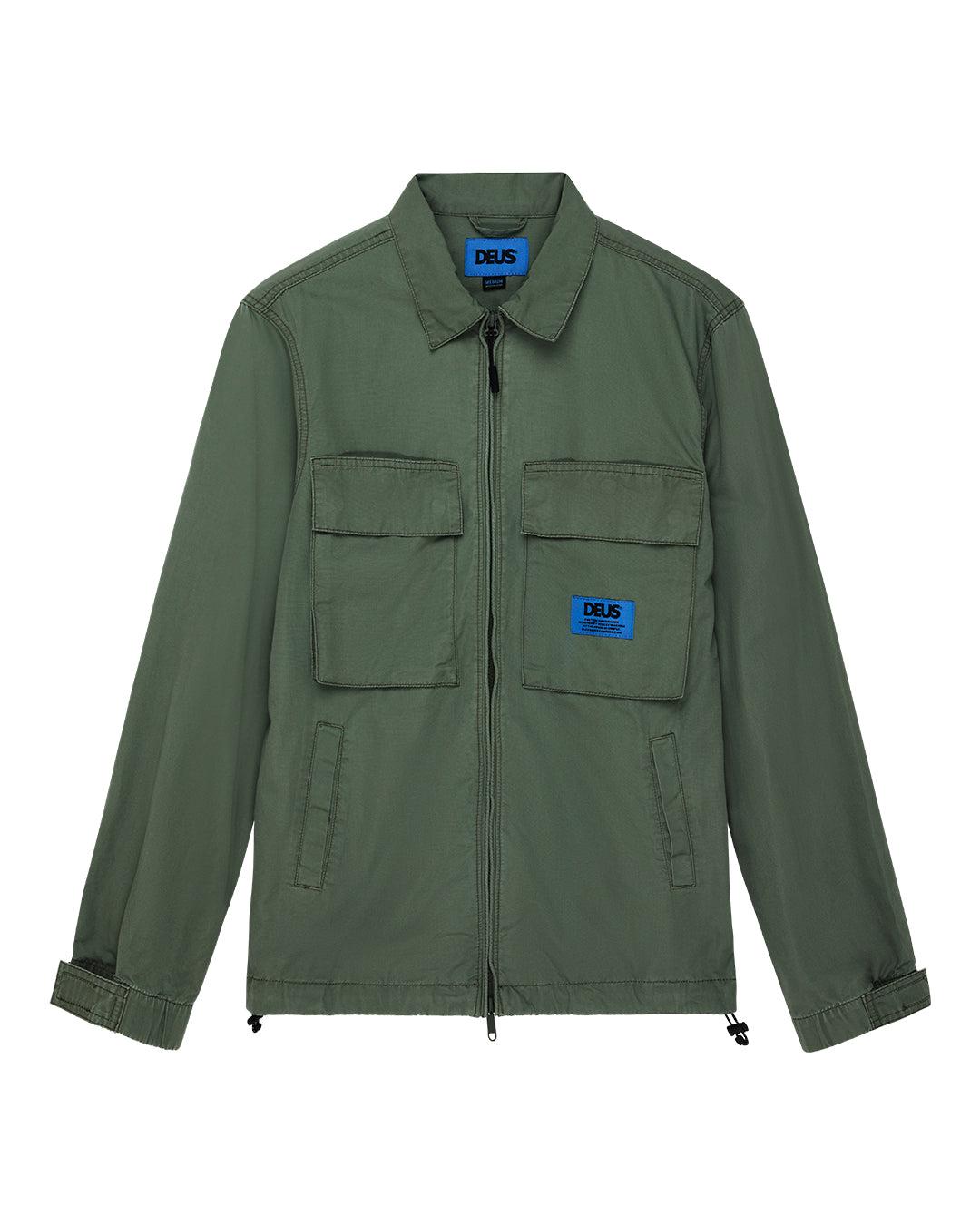 Duck Dive Zip Shirt - Clover Product Image