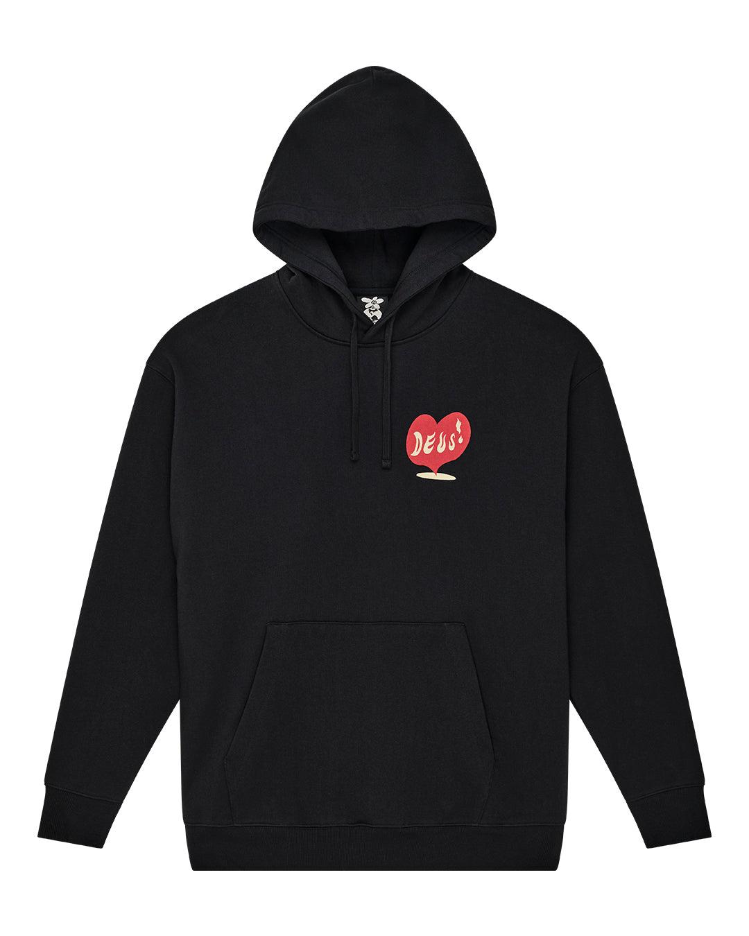 Deep Cut Hoodie - Black Product Image