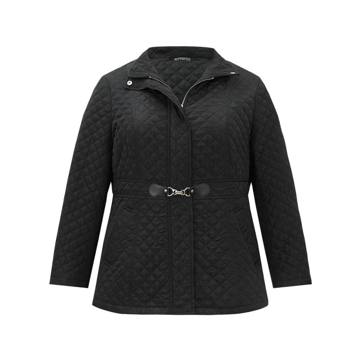 Plus Size Supersoft Essentials Contrast Trim Drop Shoulder Pullover Navy Women Casual Loose Long Sleeve V-neck Dailywear Pullovers BloomChic 18-20/2X Product Image