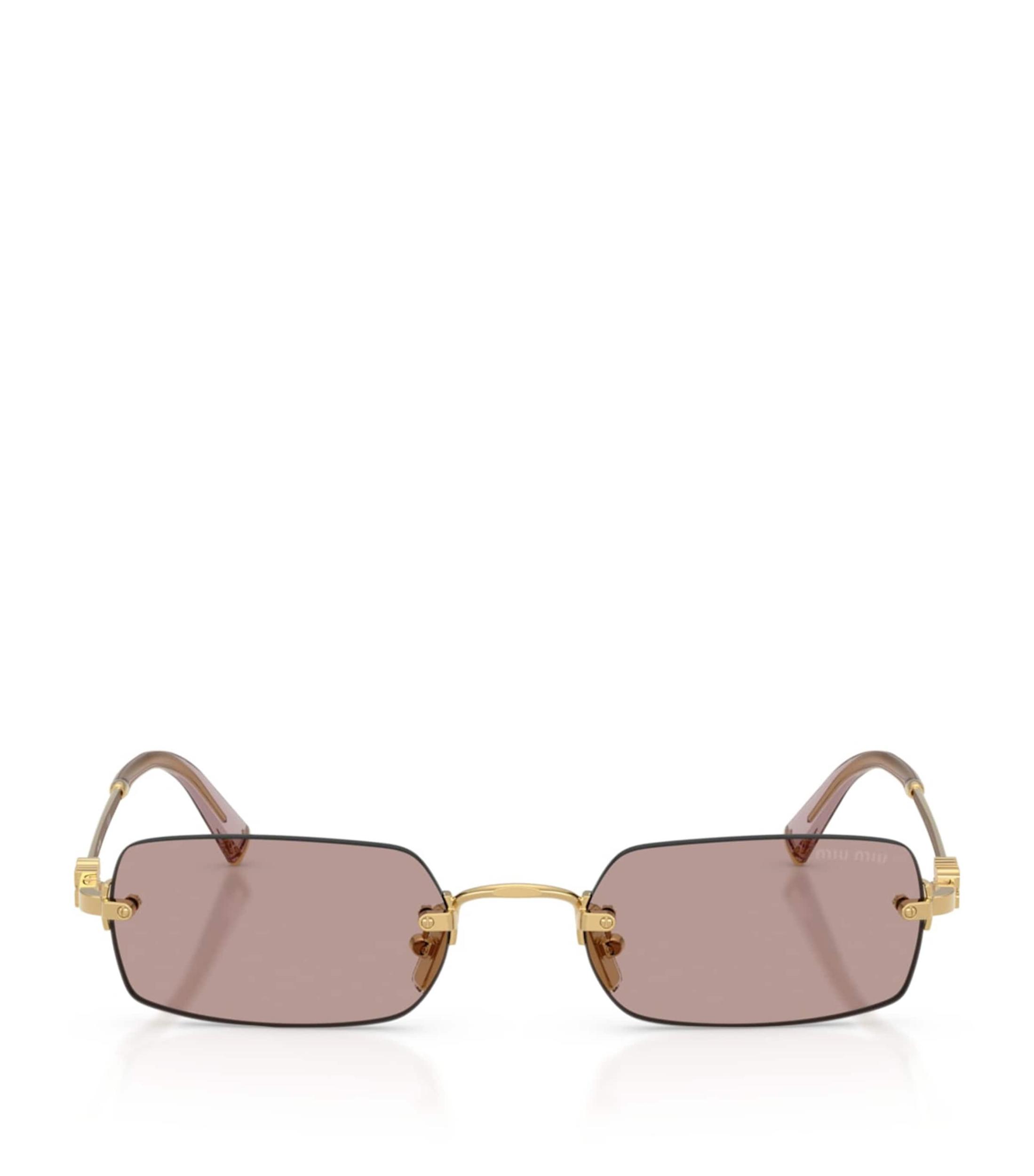 rectangle-frame sunglasses Product Image