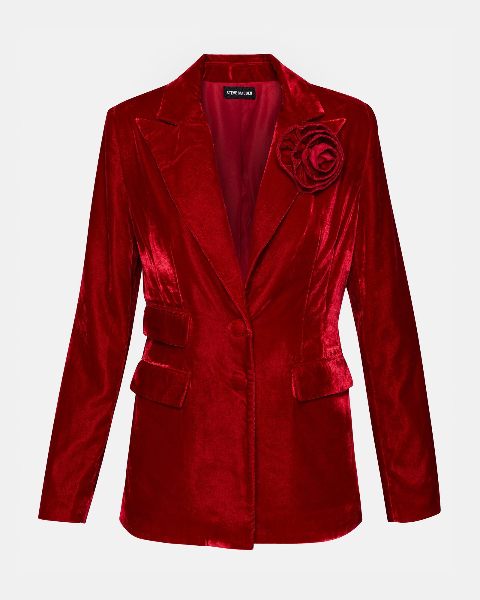 MERENE BLAZER RED Female Product Image