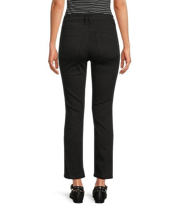 Good American Never Fades Good Legs Mid Rise Straight Jeans Product Image