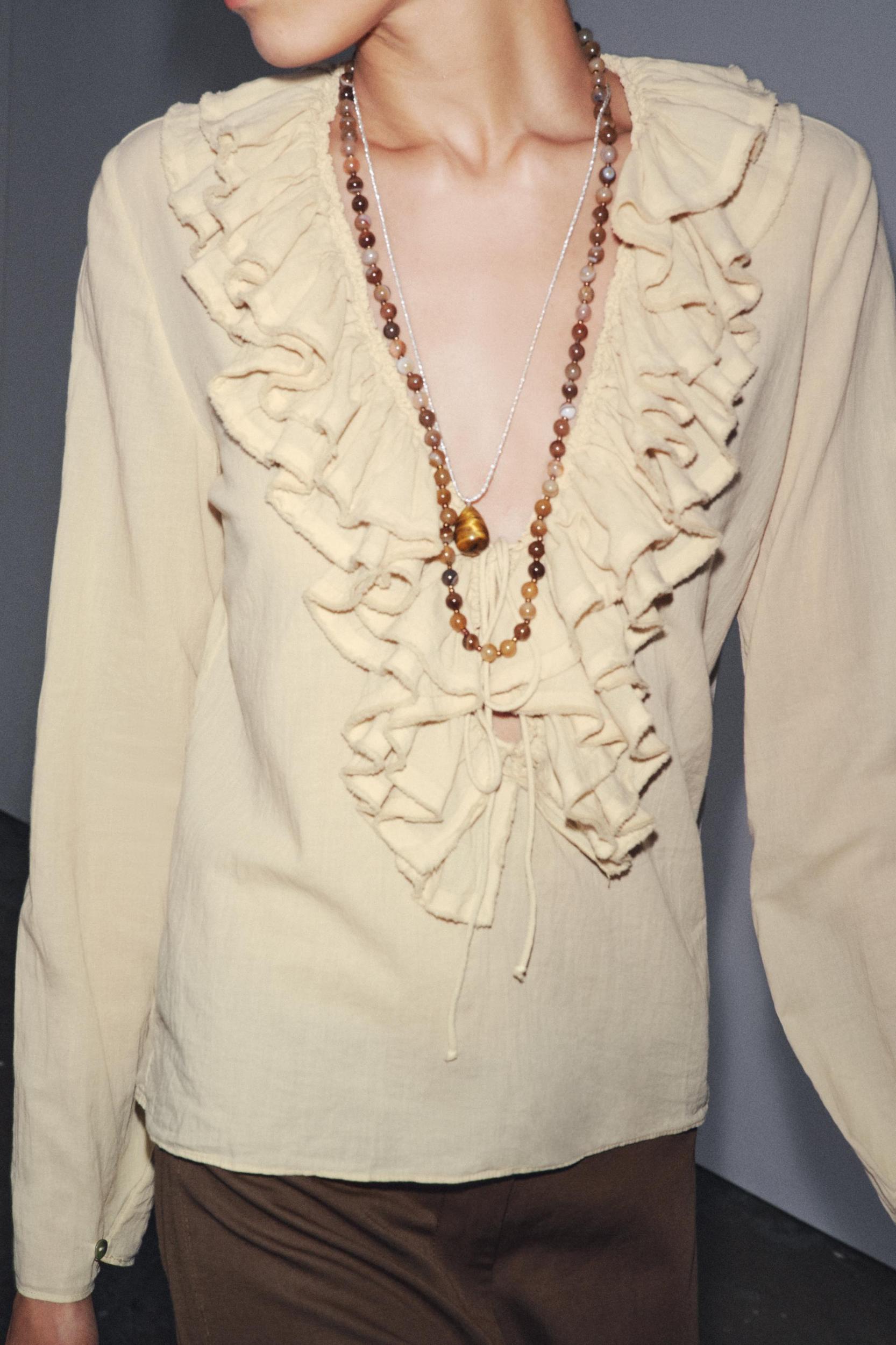 RUFFLED TOP ZW COLLECTION Product Image