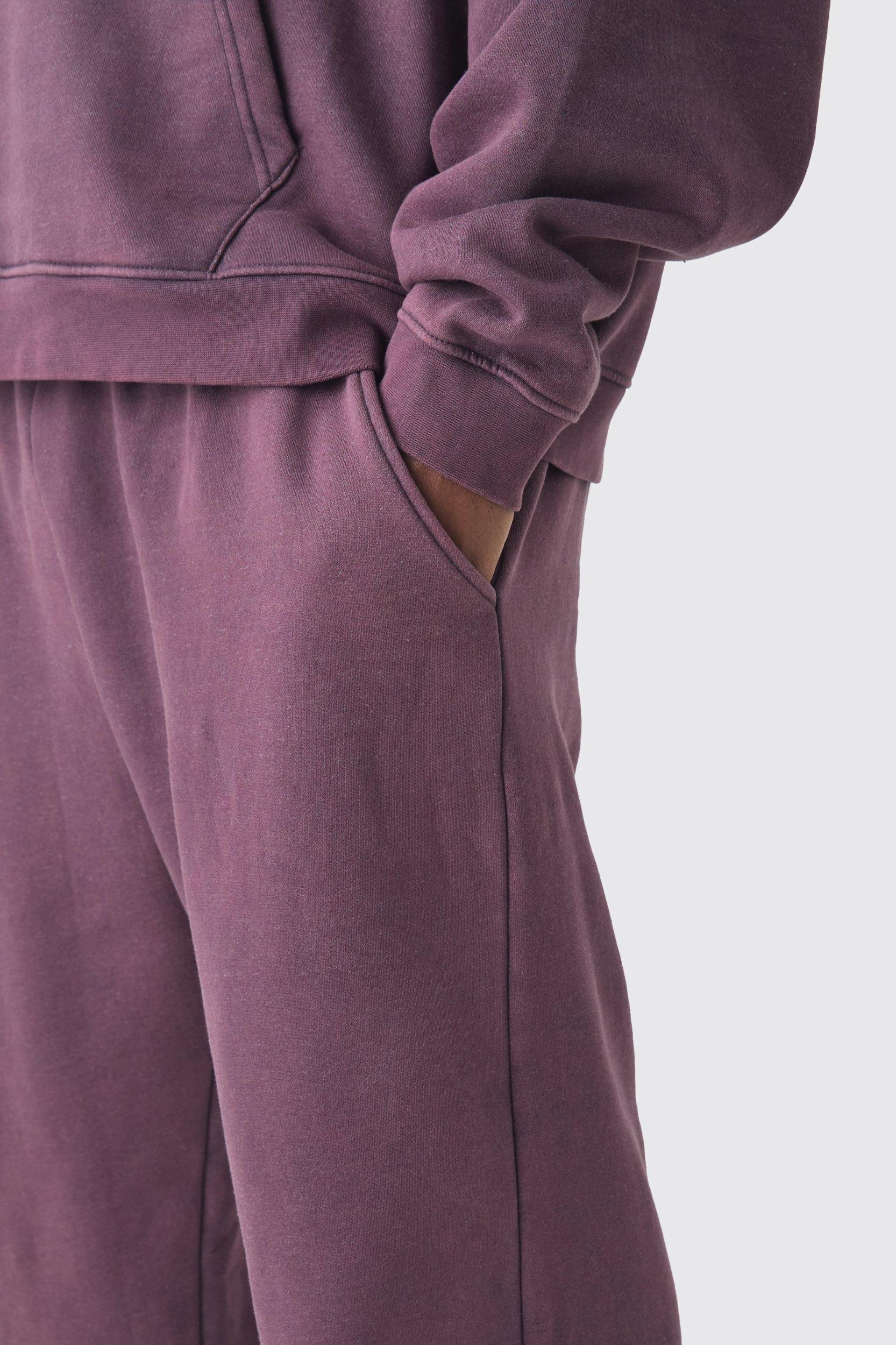 Plus Relaxed Washed Sweatpants | boohooMAN USA Product Image