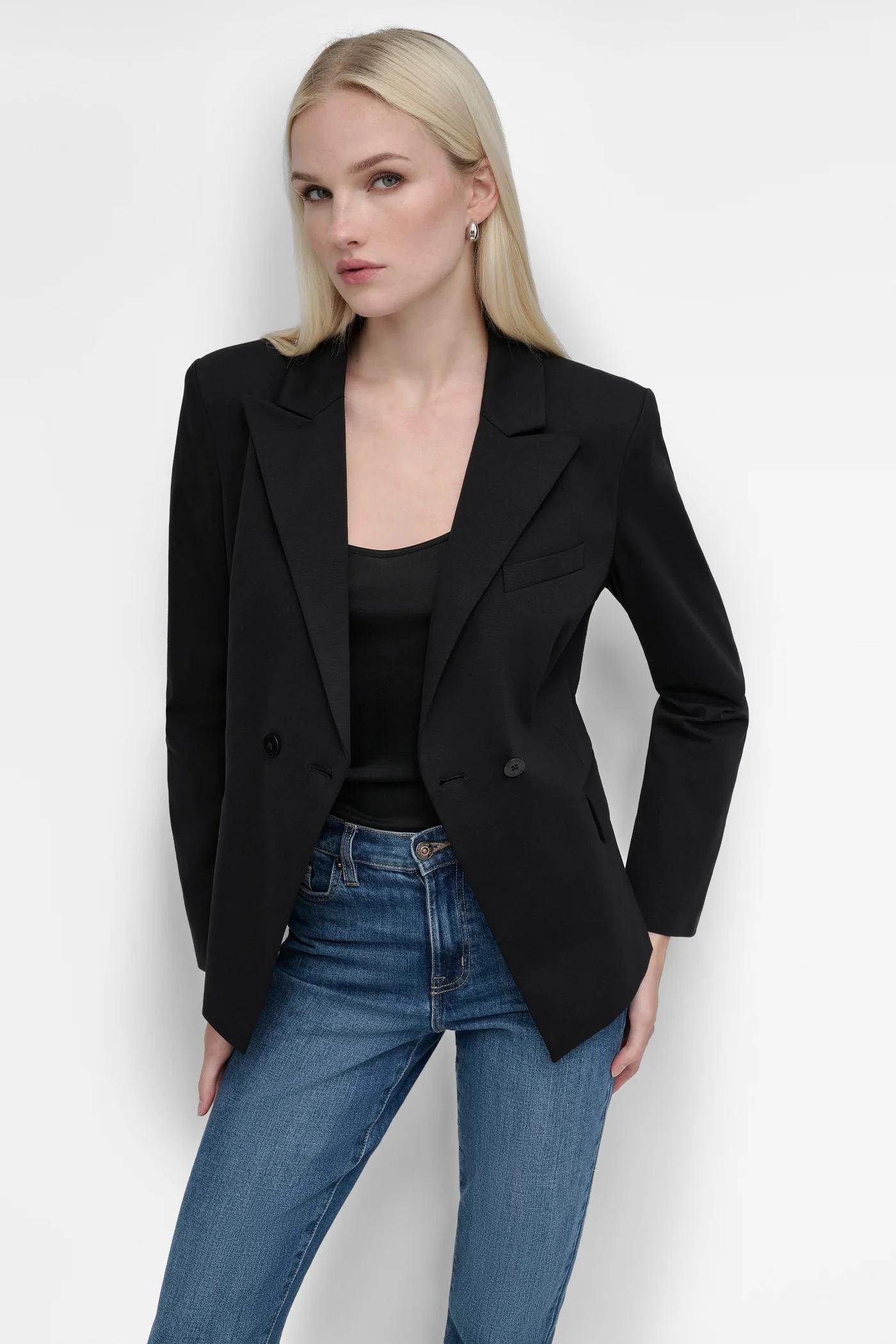 SINGLE BREASTED FITTED BLAZER Product Image