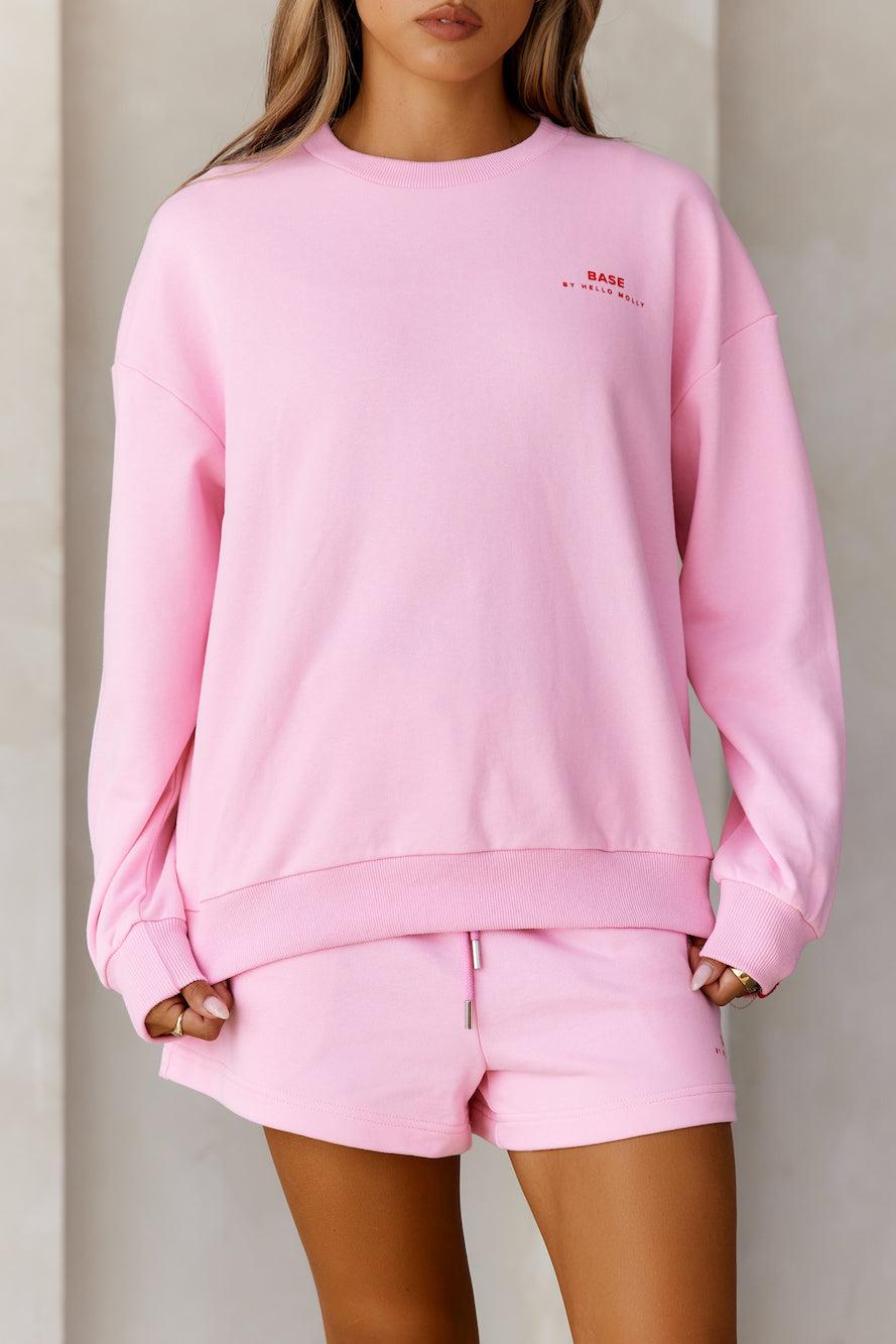 BASE Sweat Shorts Pink Product Image