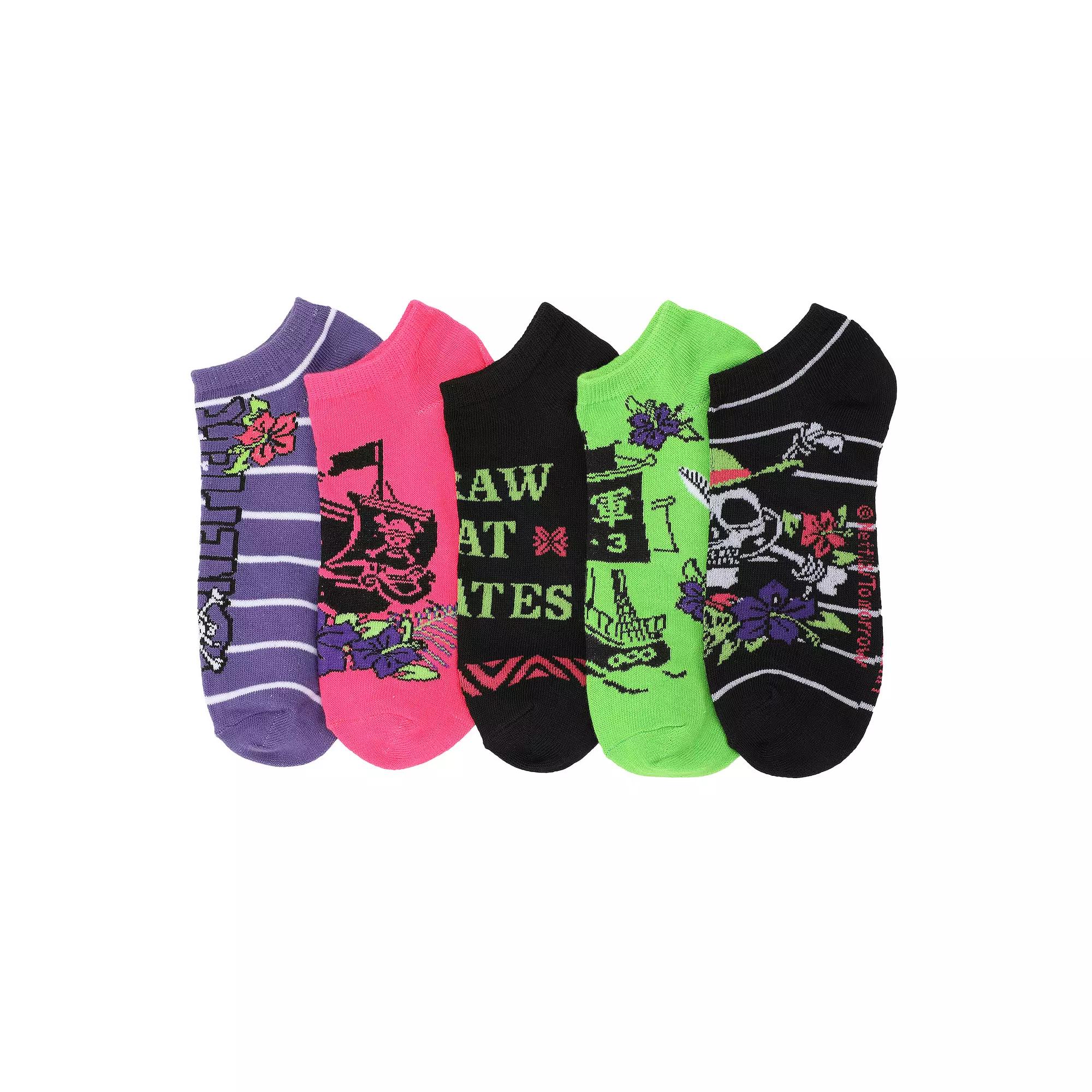 Women's One Piece 5-Pack Ankle Socks,  Product Image