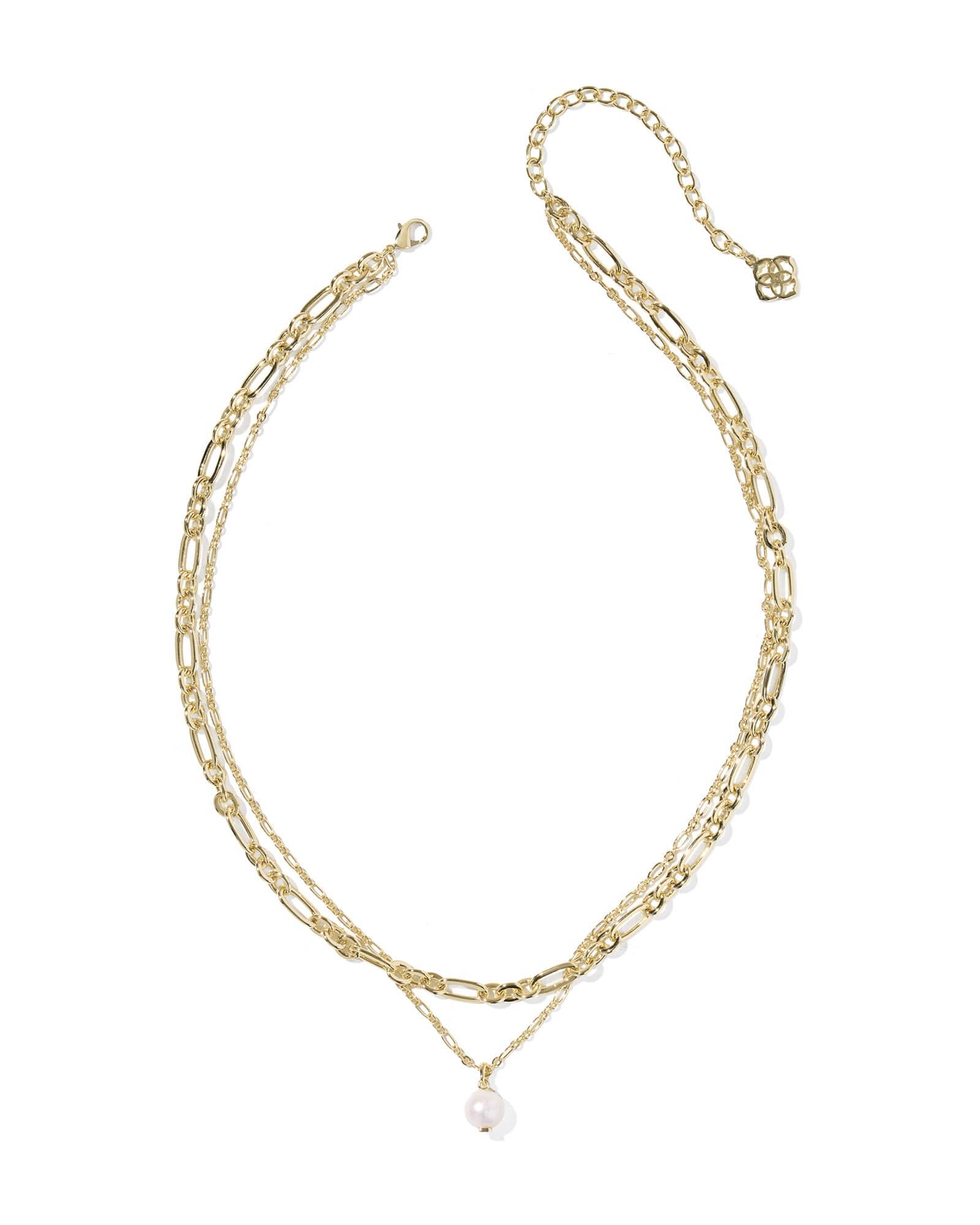 Ashton Gold Multi Strand Necklace Product Image