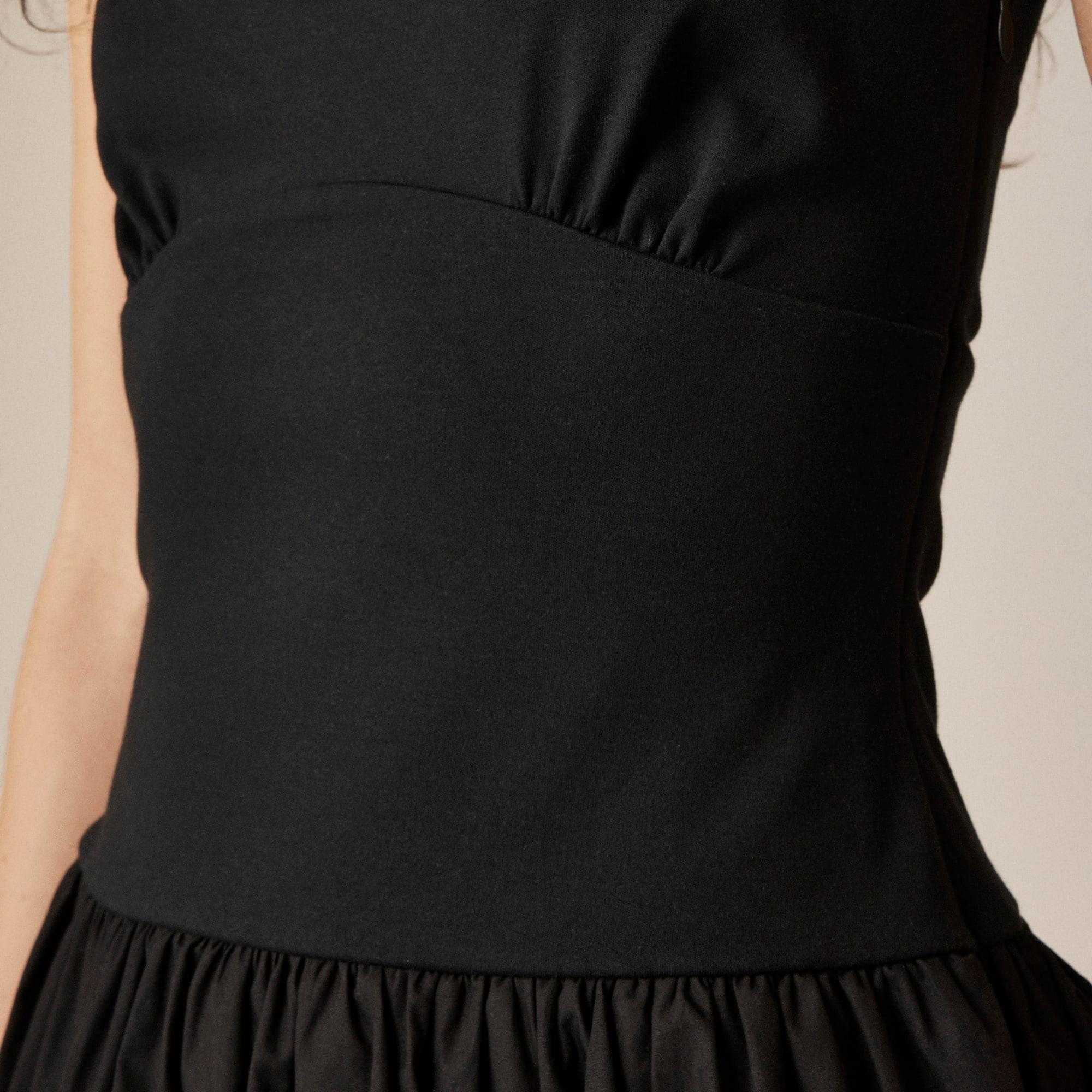 Bubble-hem mixy dress Product Image