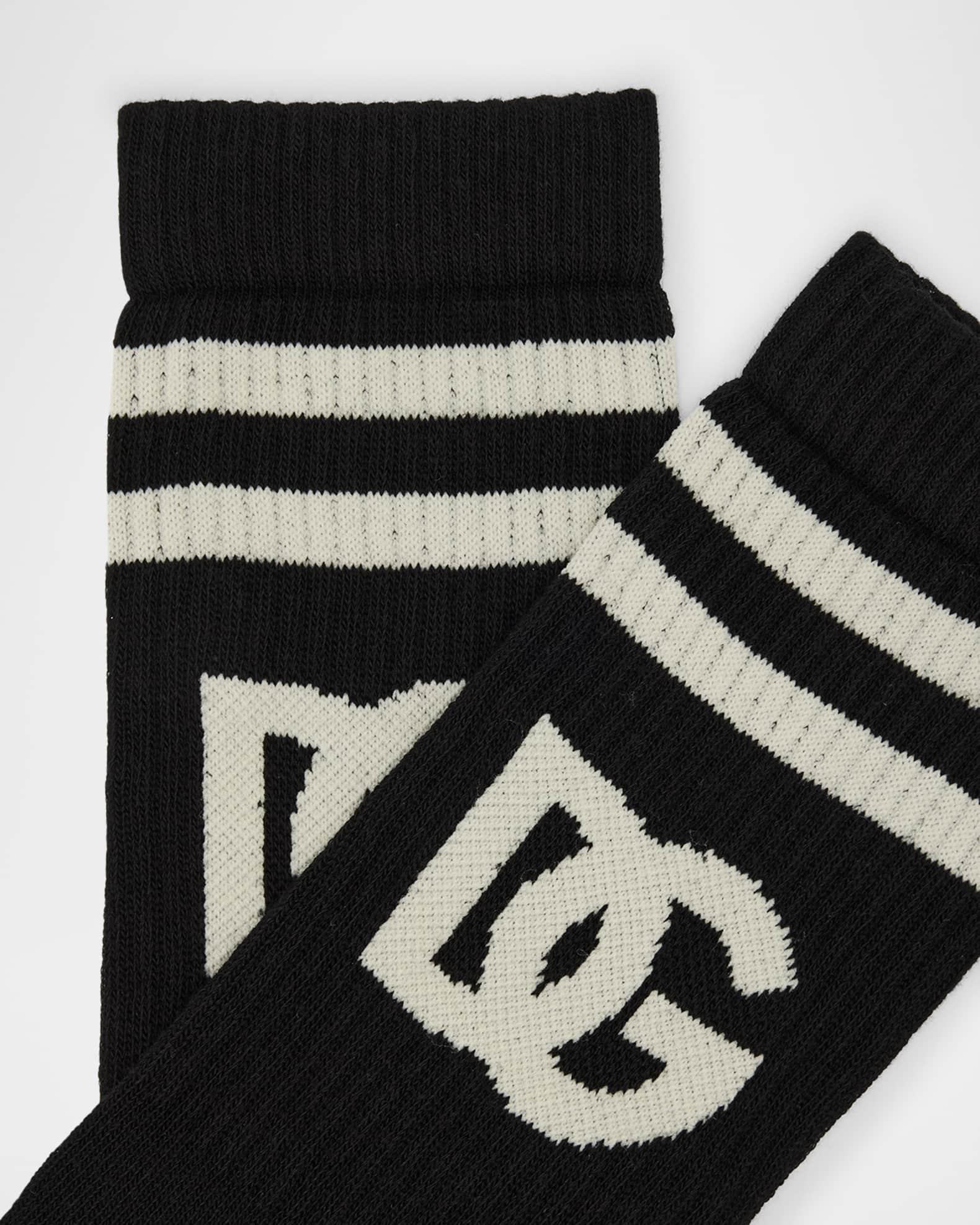 Men's Cotton Knit Large Logo Sport Socks Product Image