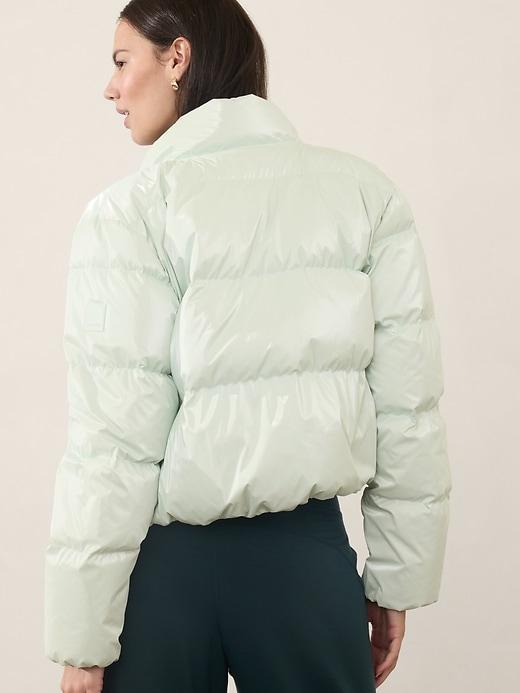 Summit Cropped Shine Puffer Product Image