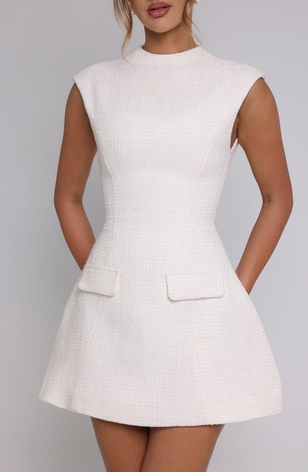 Blake Mini Dress - Ivory Product Image