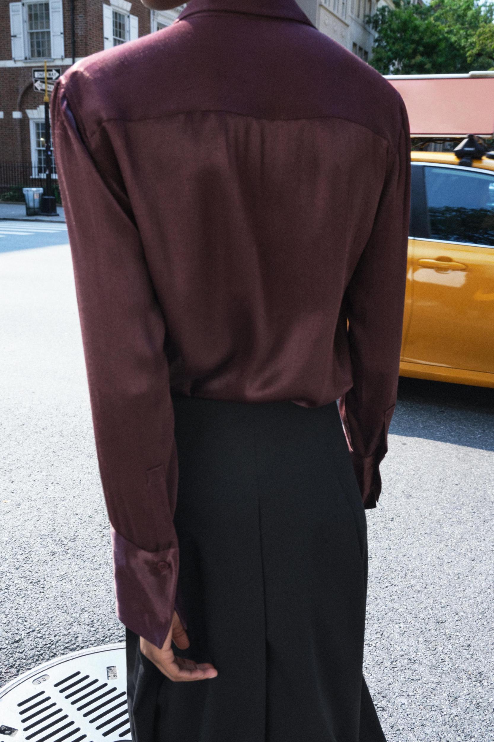 Aelfric Eden Texture Cropped Coat Product Image