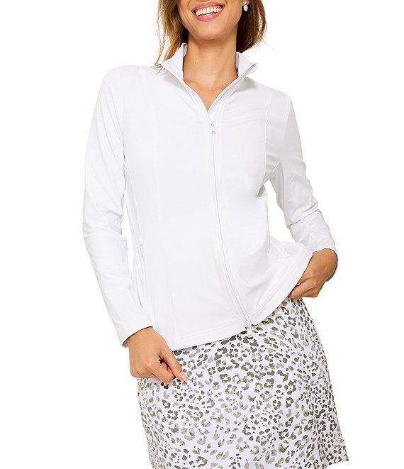 Tommy Bahama Aubrey Full-Zip Mock Neck Long Sleeve UPF 30 Pullover Product Image