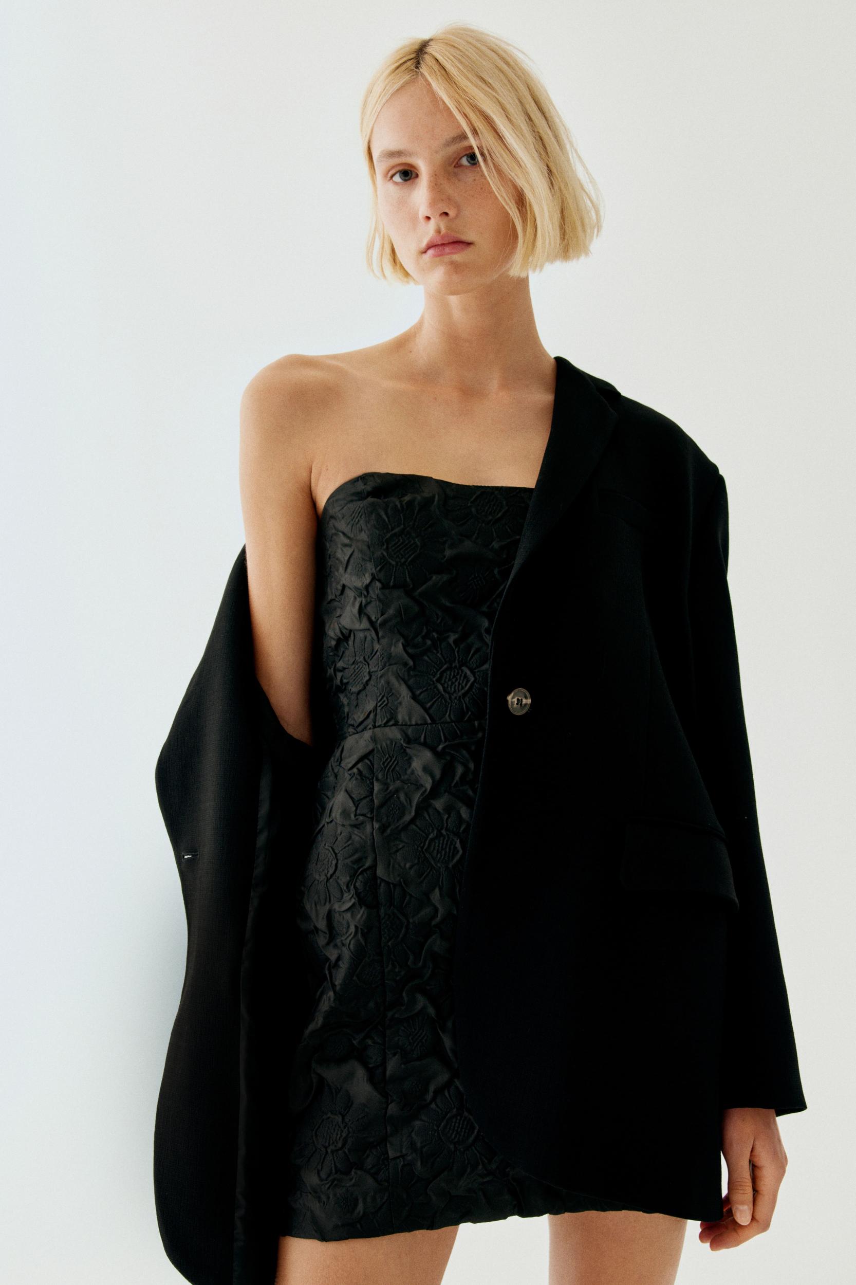 Embossed Mini Dress Product Image