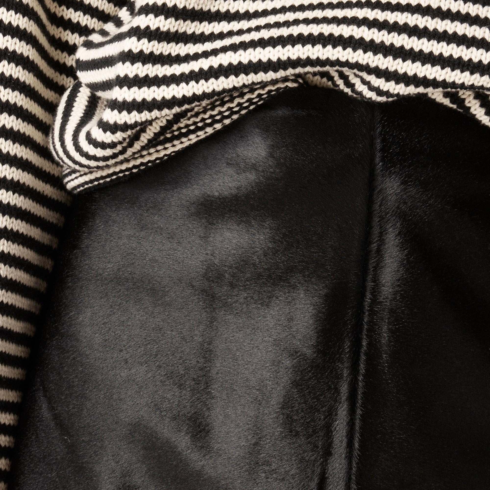 Collection Fairfax skirt in calf hair Product Image