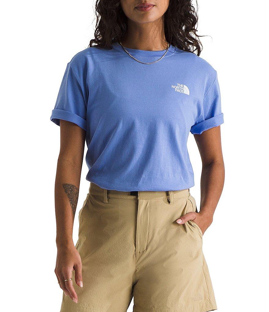 The North Face Crew Neck Rib Knit Short Sleeve Box Tee Product Image