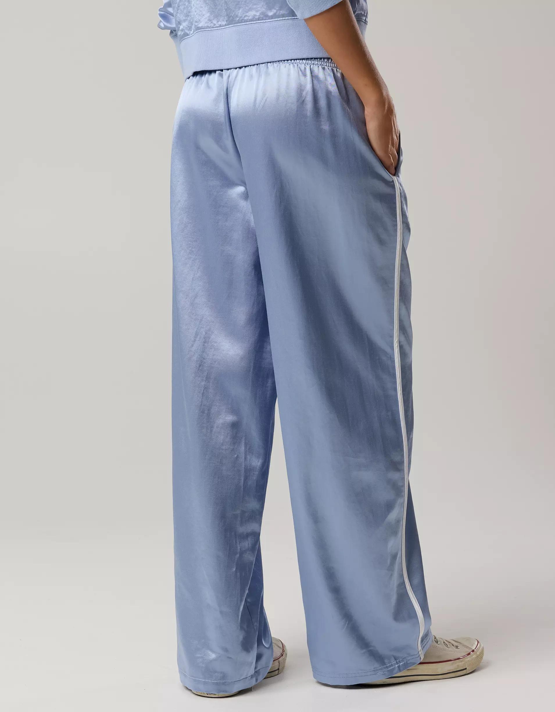 OFFLINE By Aerie You're A Winner Satin Trouser Product Image
