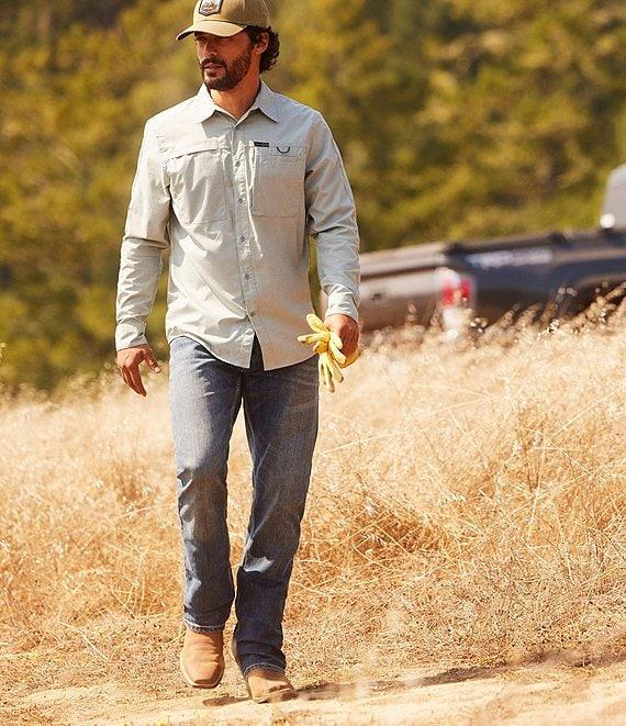 Wrangler® Slim Fit Bootcut-Leg Denim Jeans Product Image