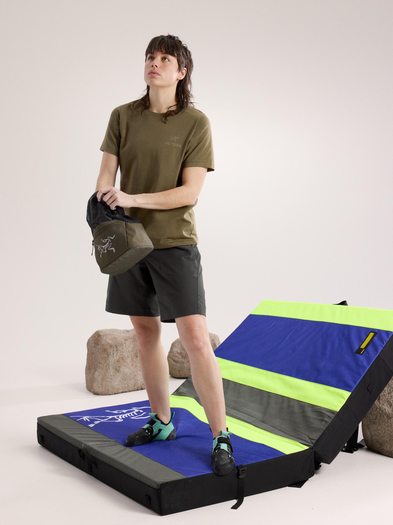 Kragg SL Cotton Emblem Crew Shirt SS Women's Product Image