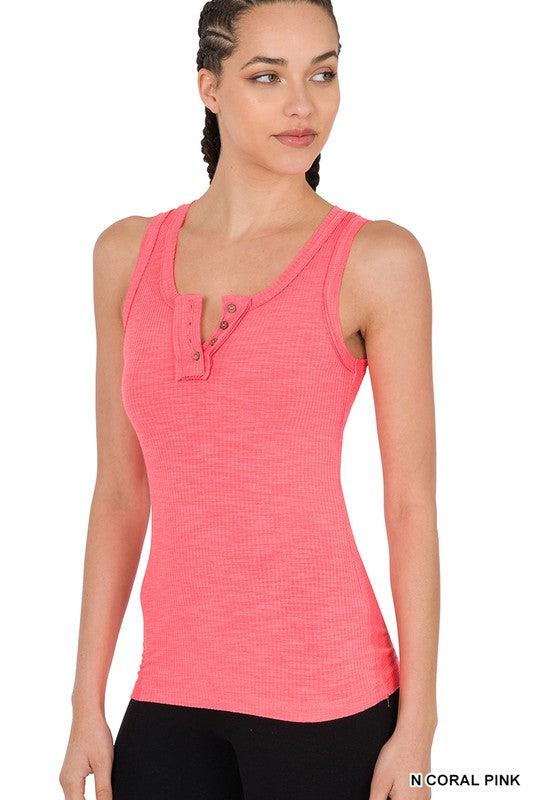 3159   Tish Ribbed Tank Top - Reg Only! Product Image