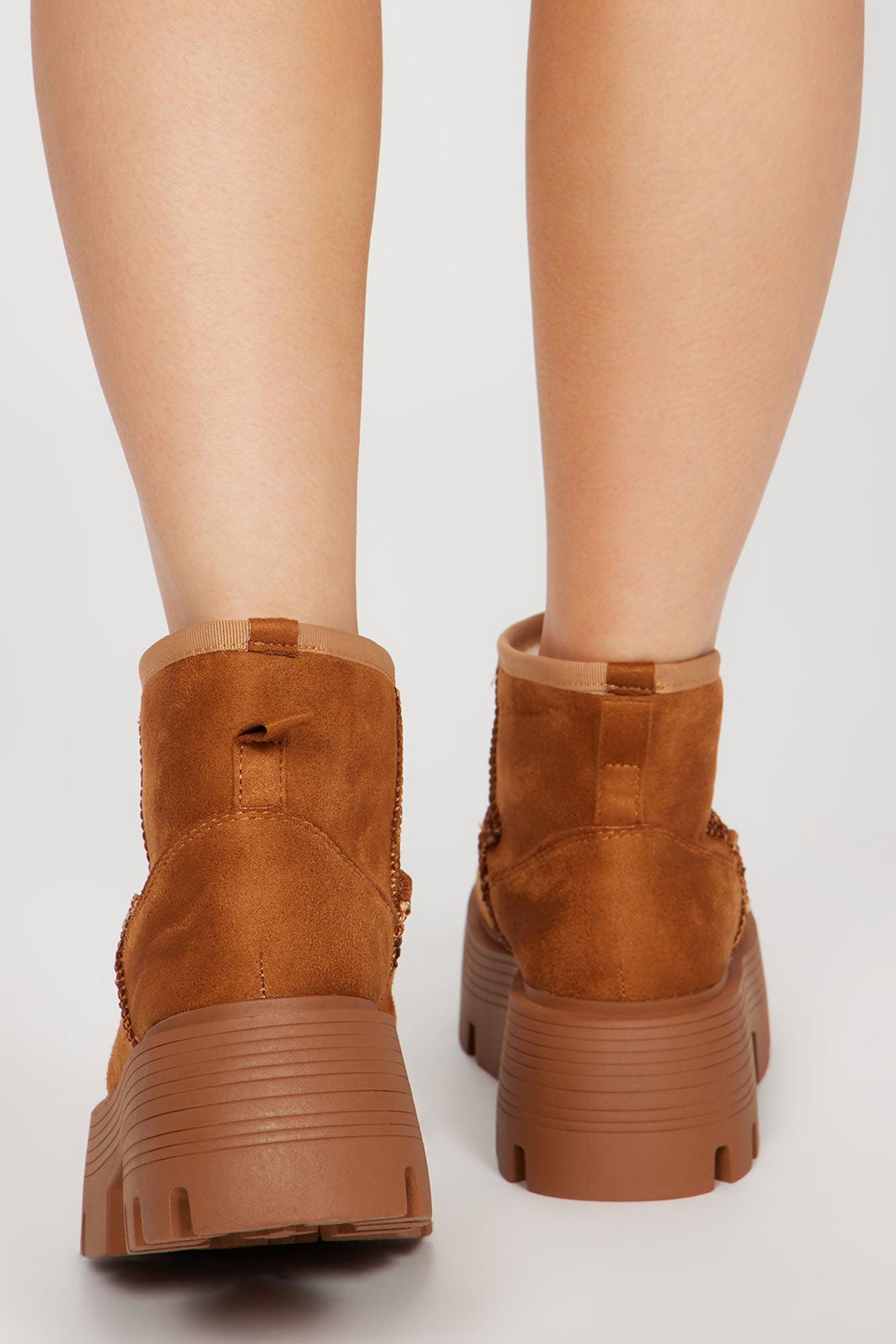 Simple Living Booties - Tan Product Image