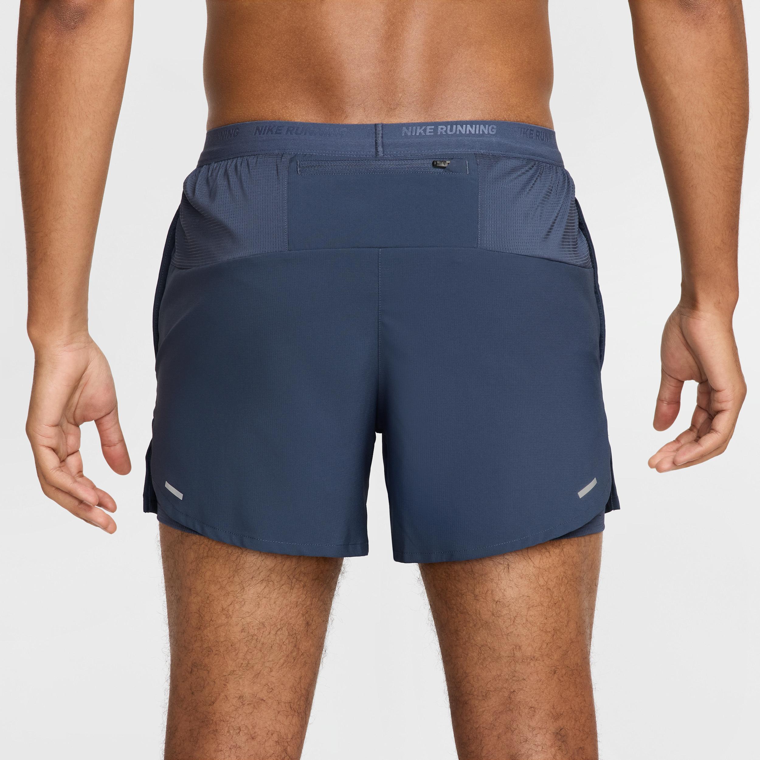 Nike Mens Stride Dri-FIT 5 2-in-1 Running Shorts | FN2992-437 Product Image