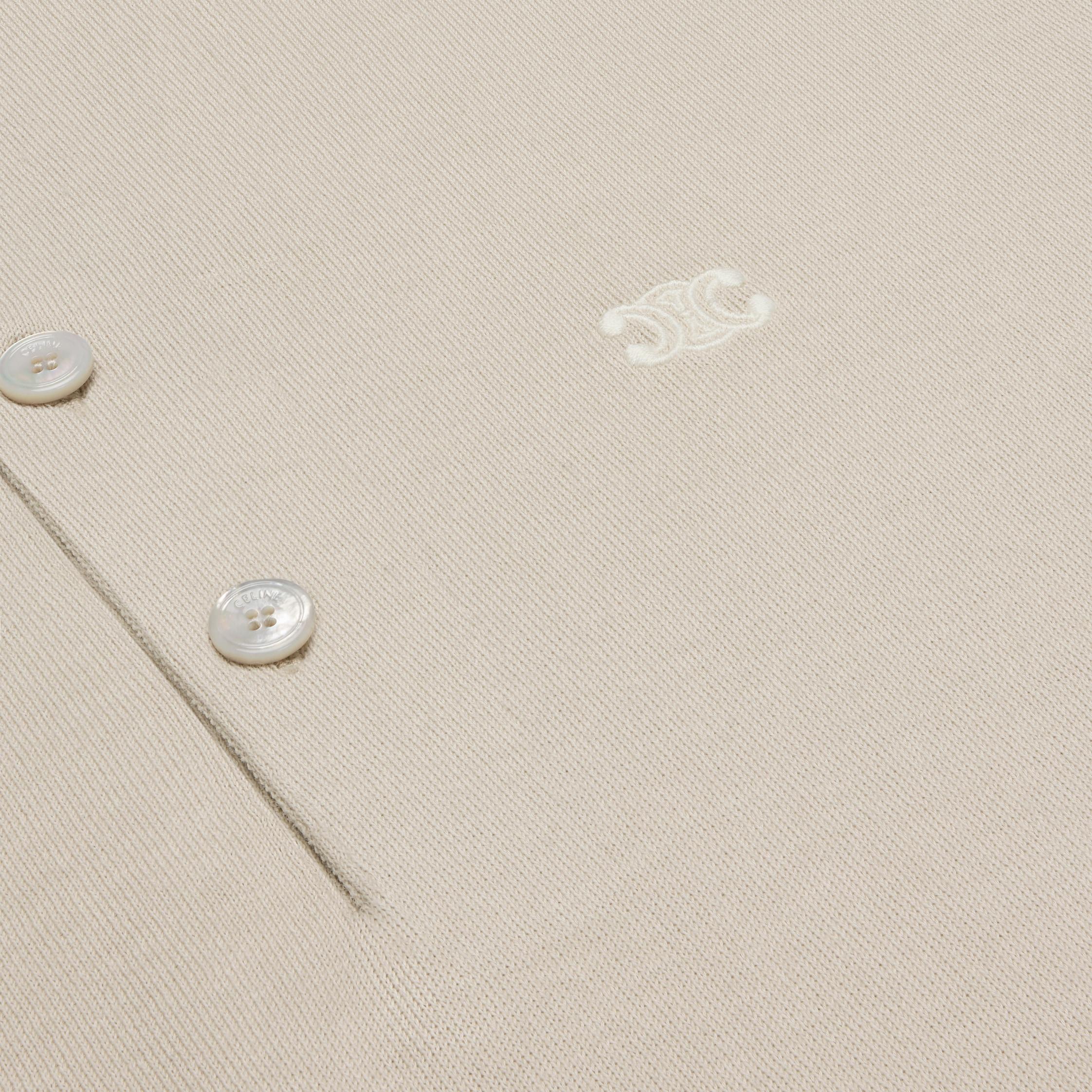 triomphe polo in fine cotton Product Image