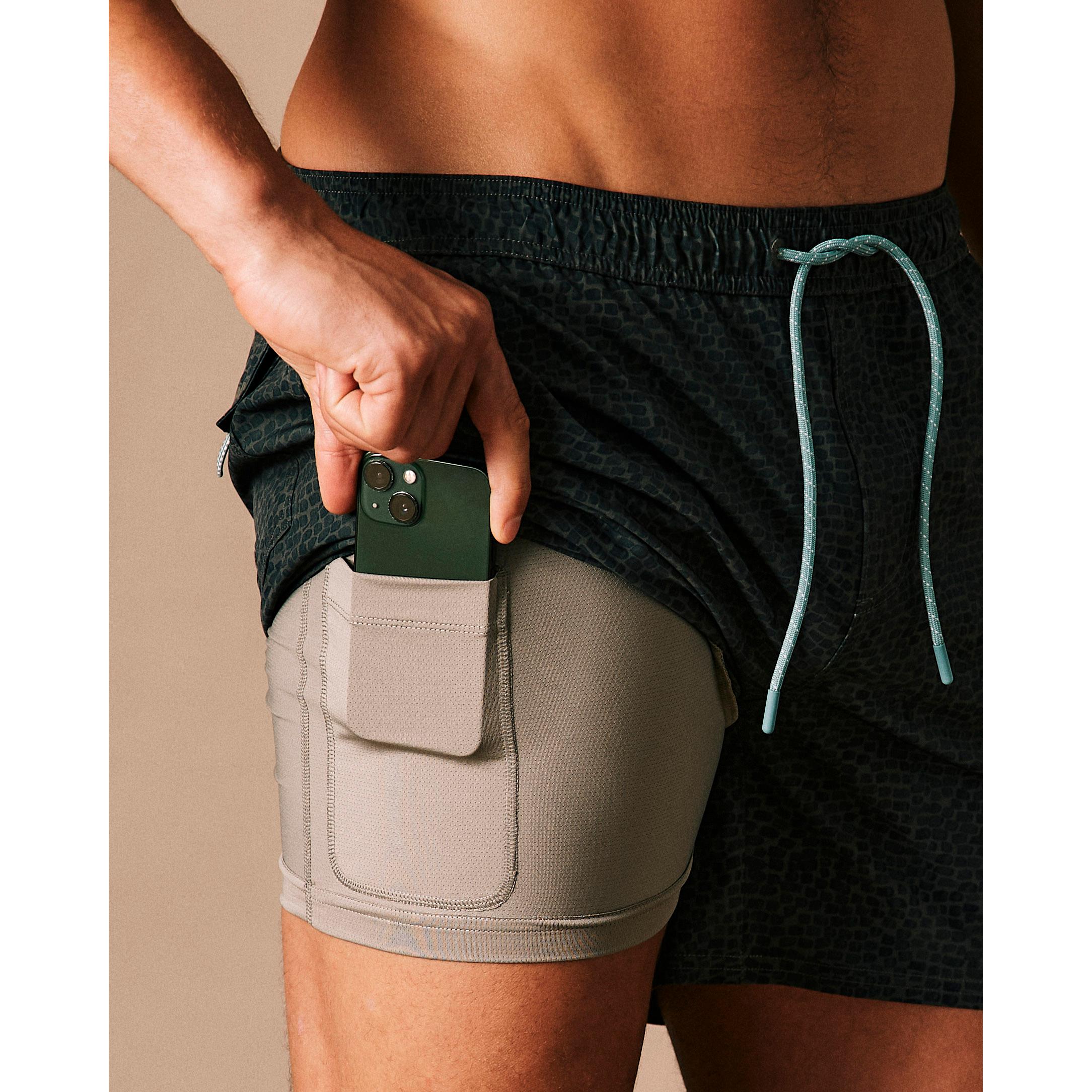 Performance Lined Swim Trunks - 5" Product Image