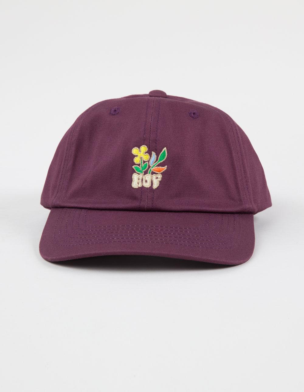 HUF Bloom CV 6 Panel Strapback Hat - GREEN Product Image