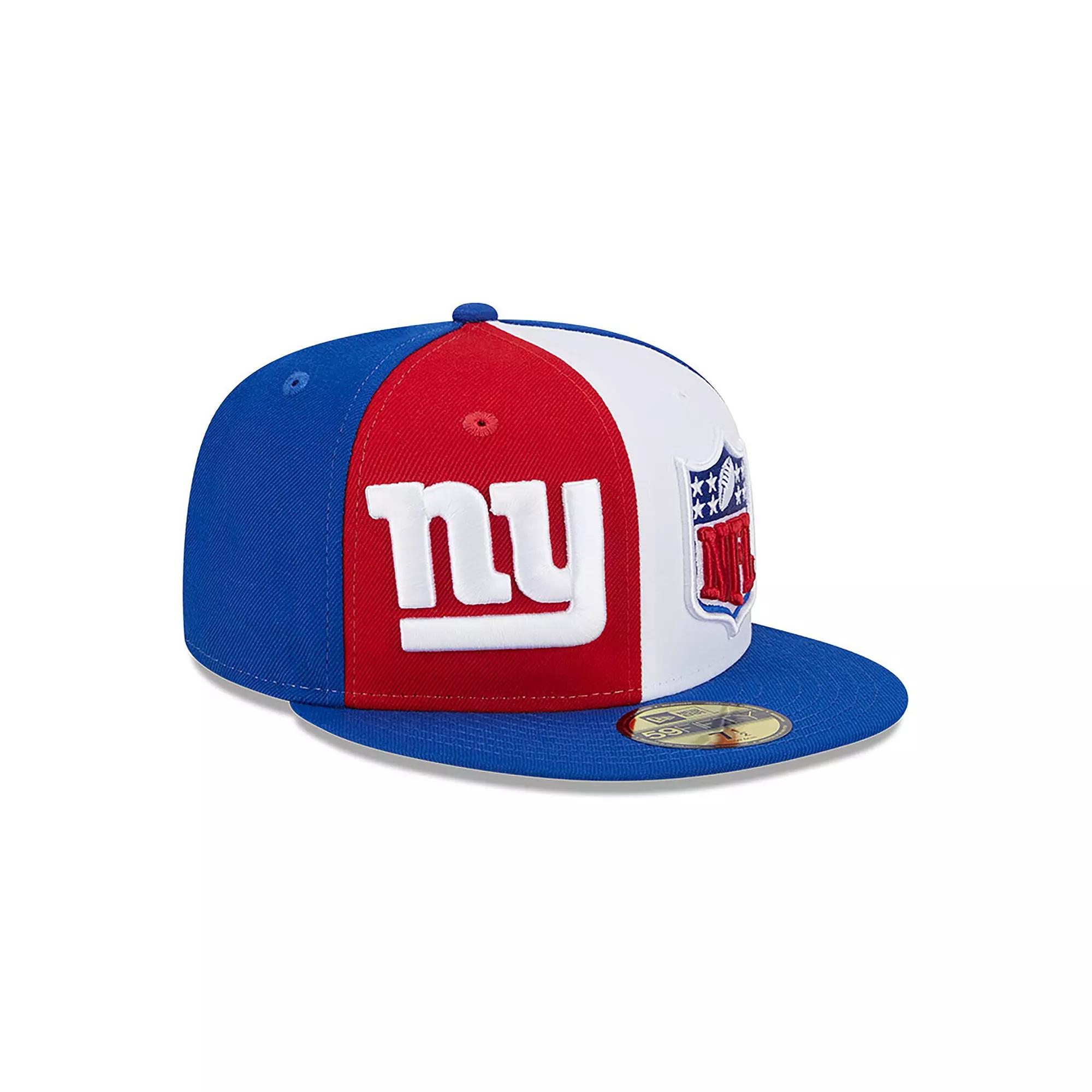 Men's New Era Red/Royal New York Giants 2023 Sideline 59FIFTY Fitted Hat,  Product Image
