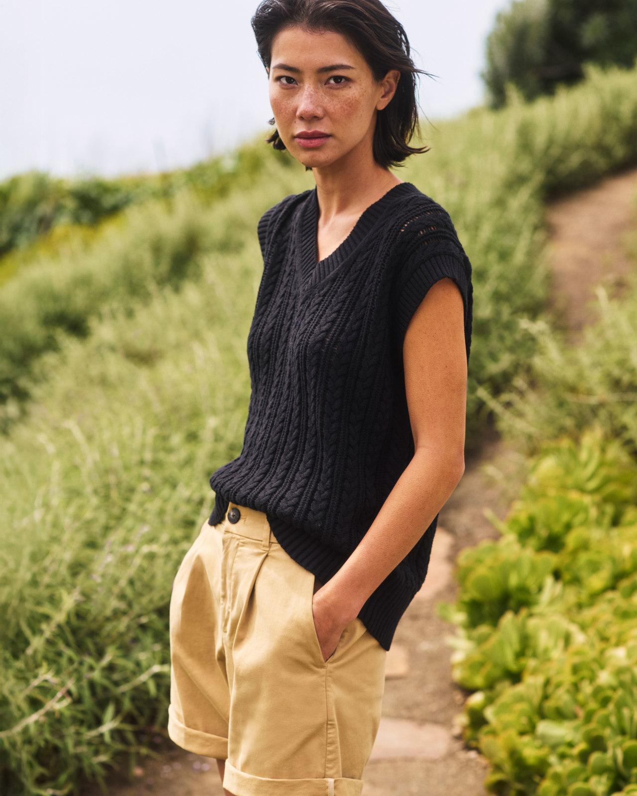 The Pleated Chino Short Product Image