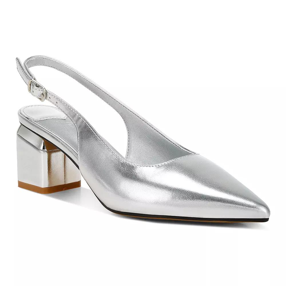 London Rag Zofoya Women's Heeled Sandals, Size: 7, Silver Product Image