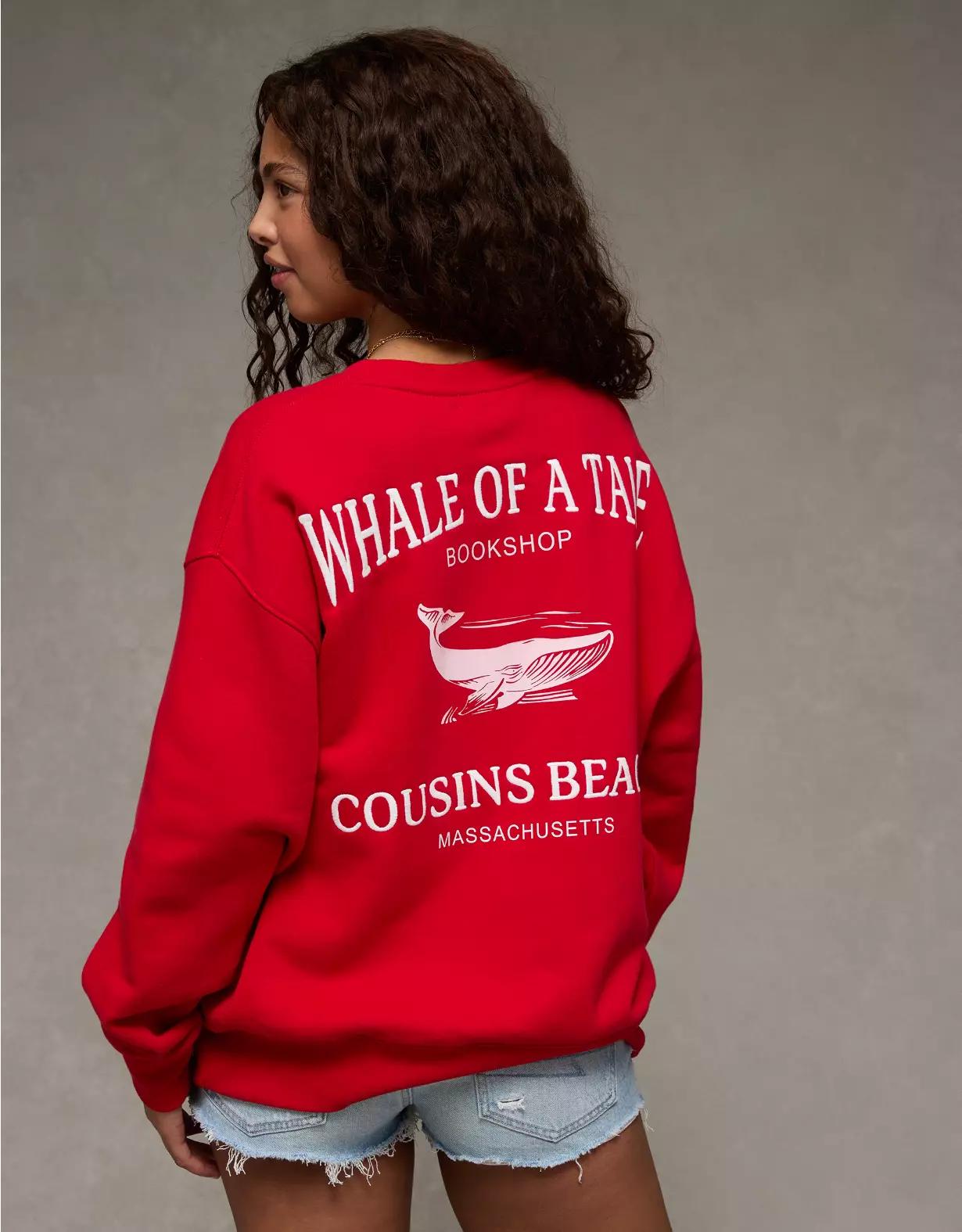 AE x The Summer I Turned Pretty Everyday Luxe Graphic Sweatshirt Product Image