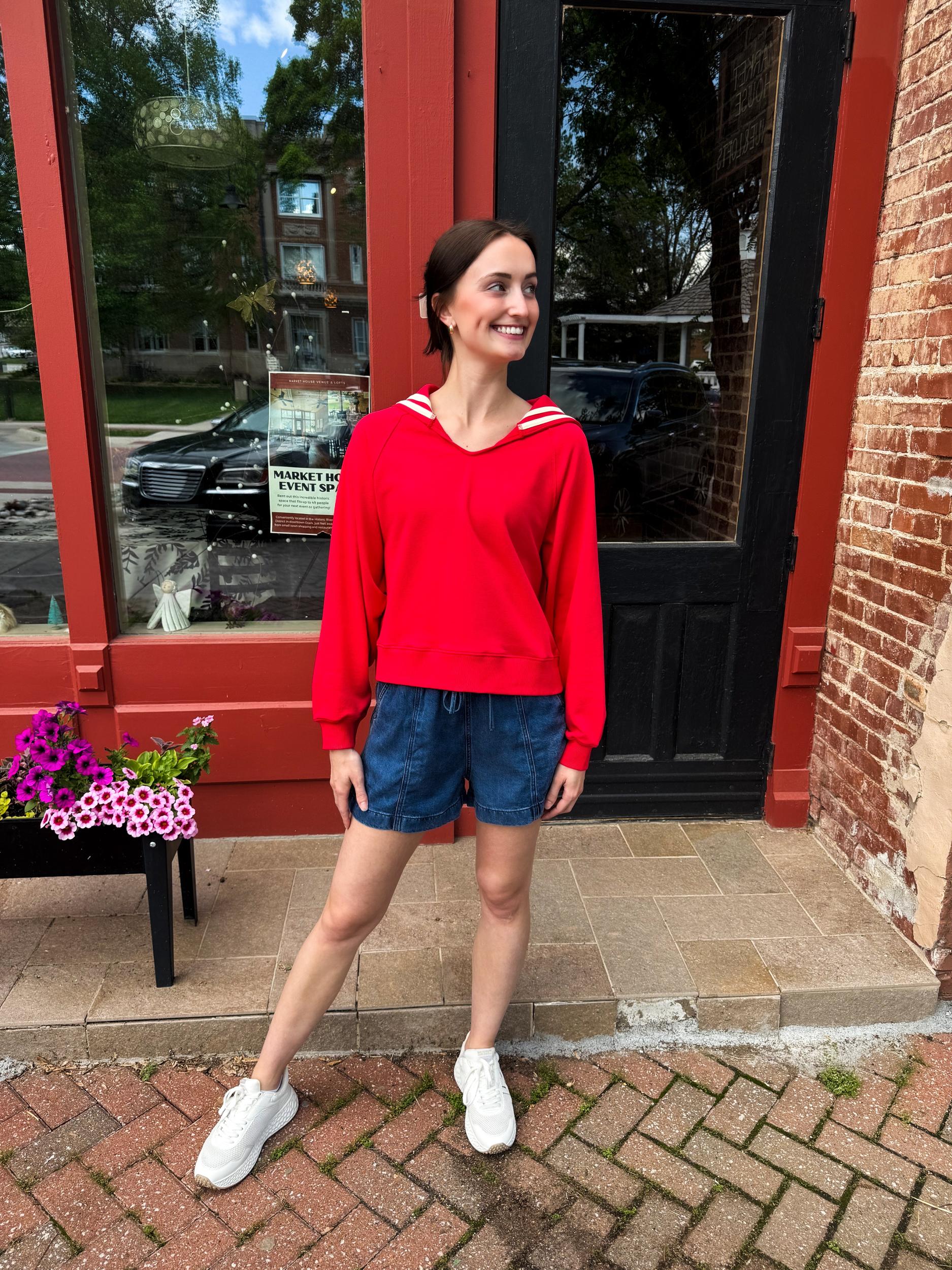 Varsity Vibes Pullover Product Image