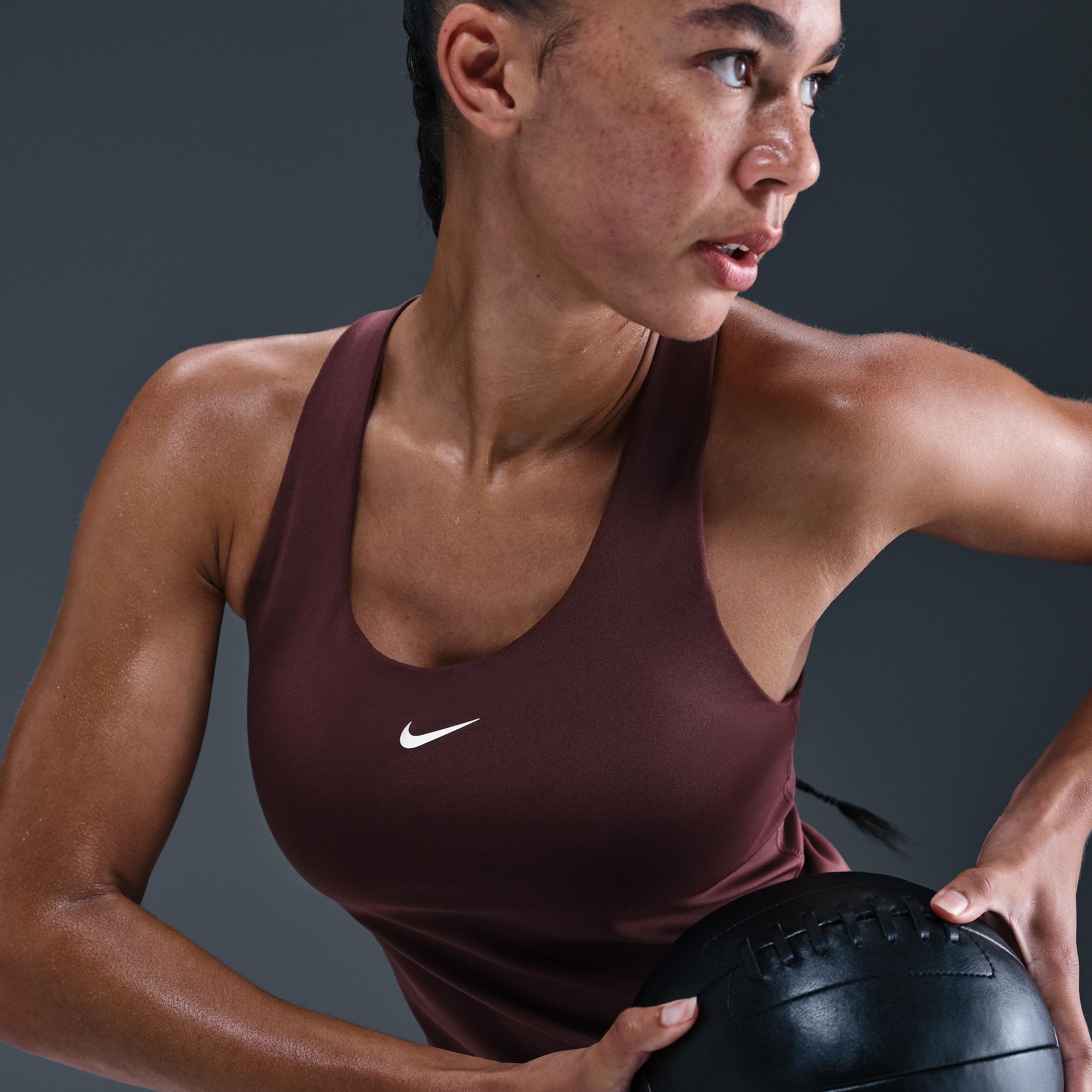 Nike Women's Swoosh Medium-Support Padded Sports Bra Tank Top Product Image