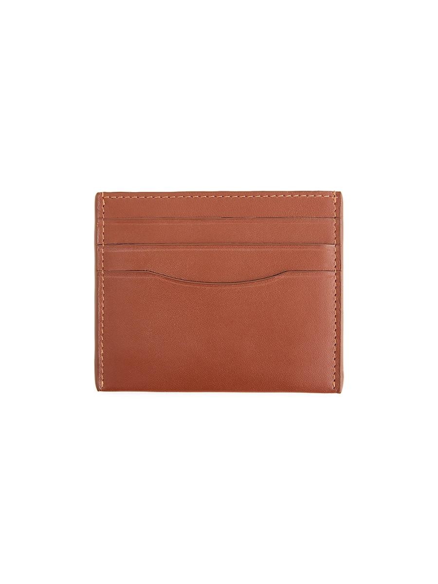 RFID-Blocking Leather Cardholder Product Image
