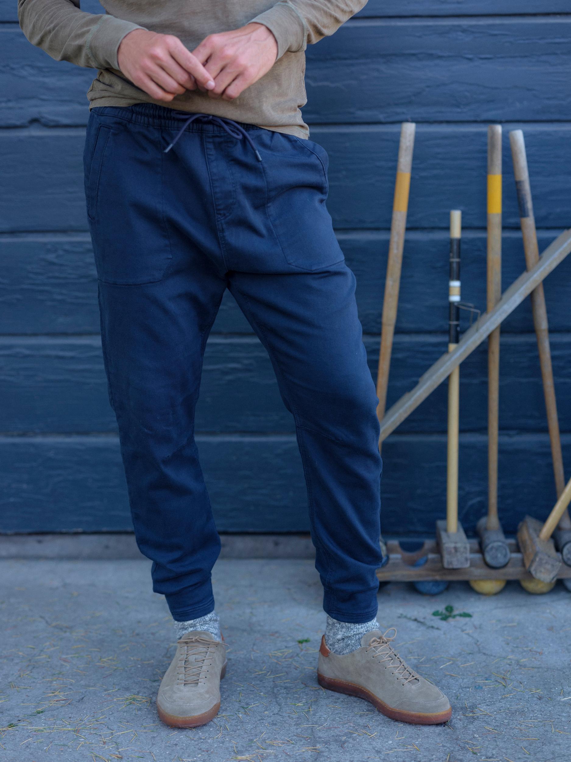 Hybrid Stretch Jogger - Graphite Blue Product Image