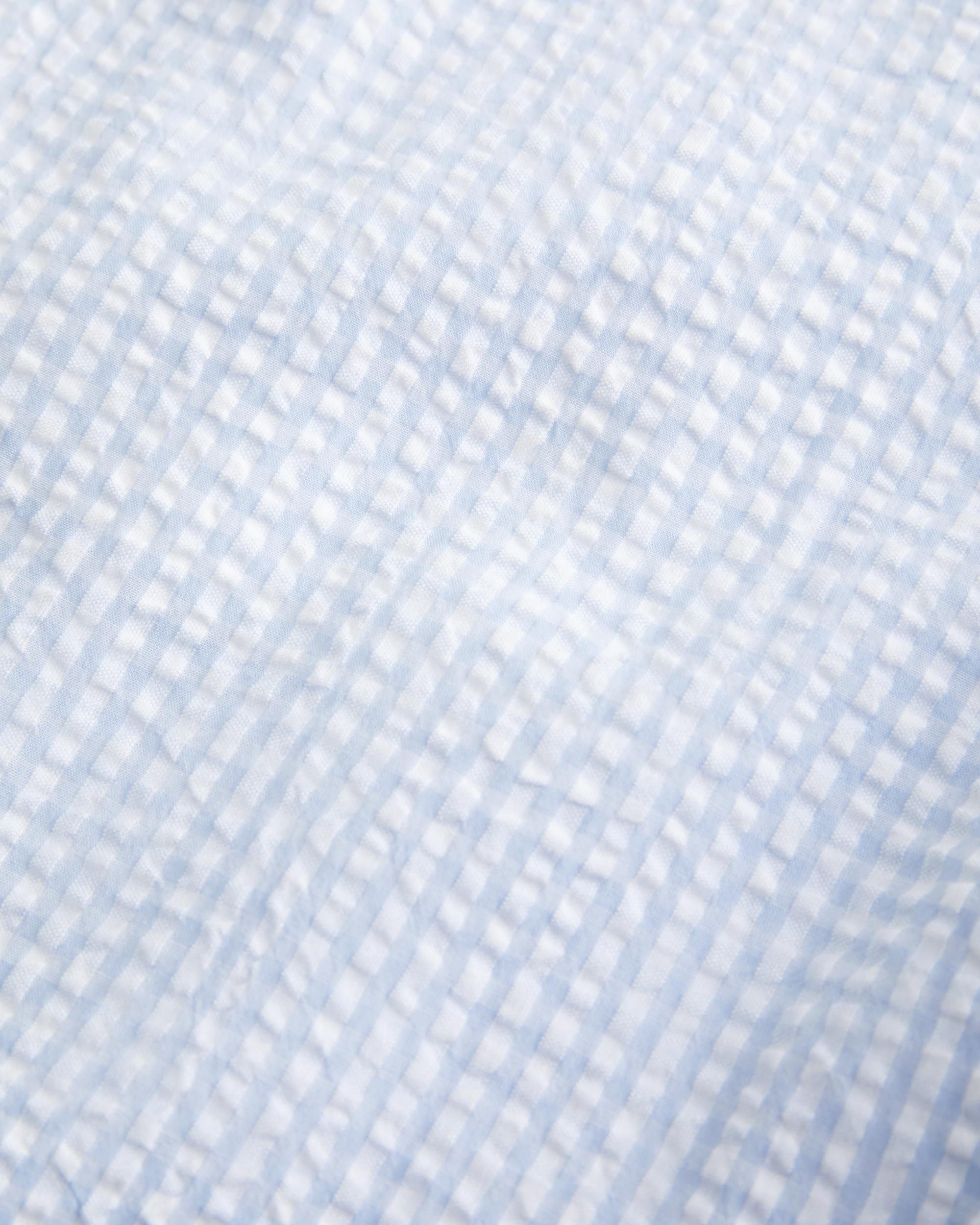 Seersucker Baggy Pull-On Pants Product Image