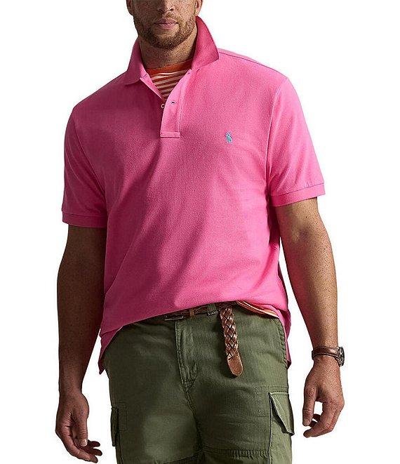 Polo Ralph Lauren Big & Tall Classic Fit Solid Cotton Mesh Polo Shirt Product Image
